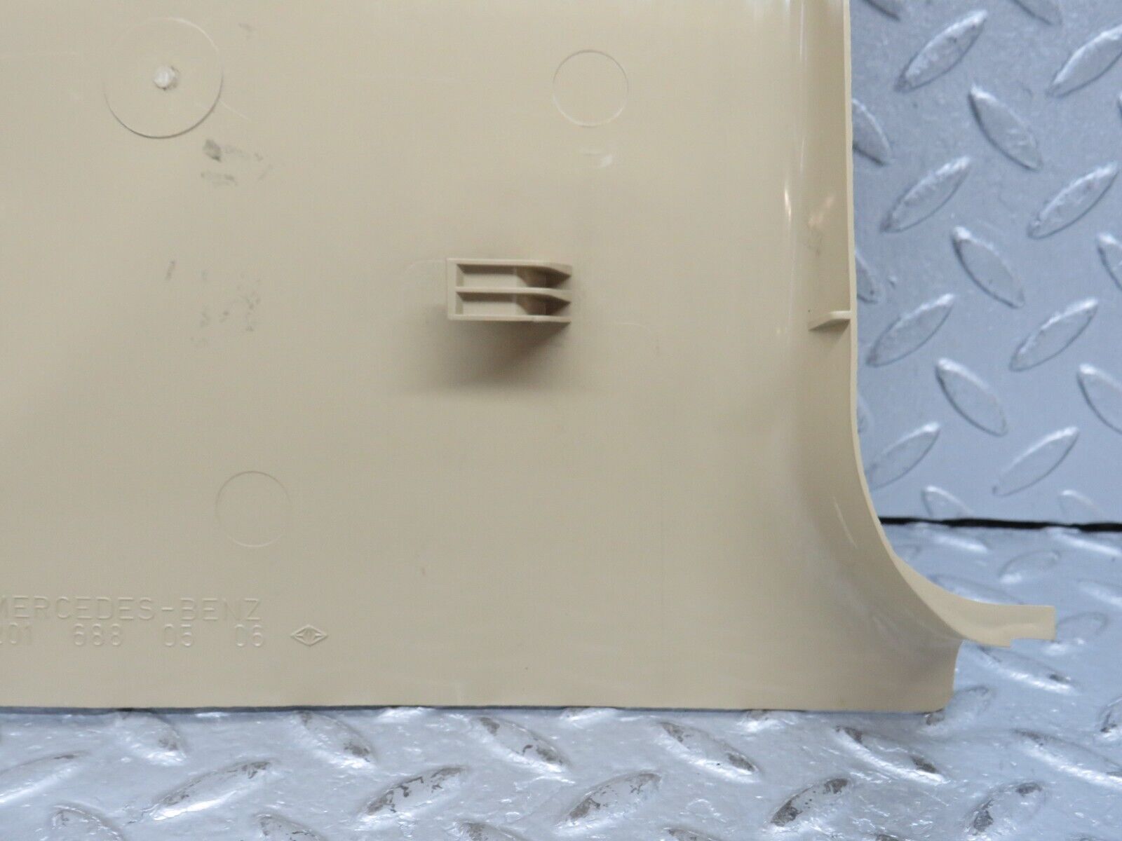 38701 Mercedes-Benz W201 190E 2.6L Kick Panel Front Left Side Beige 2016880506