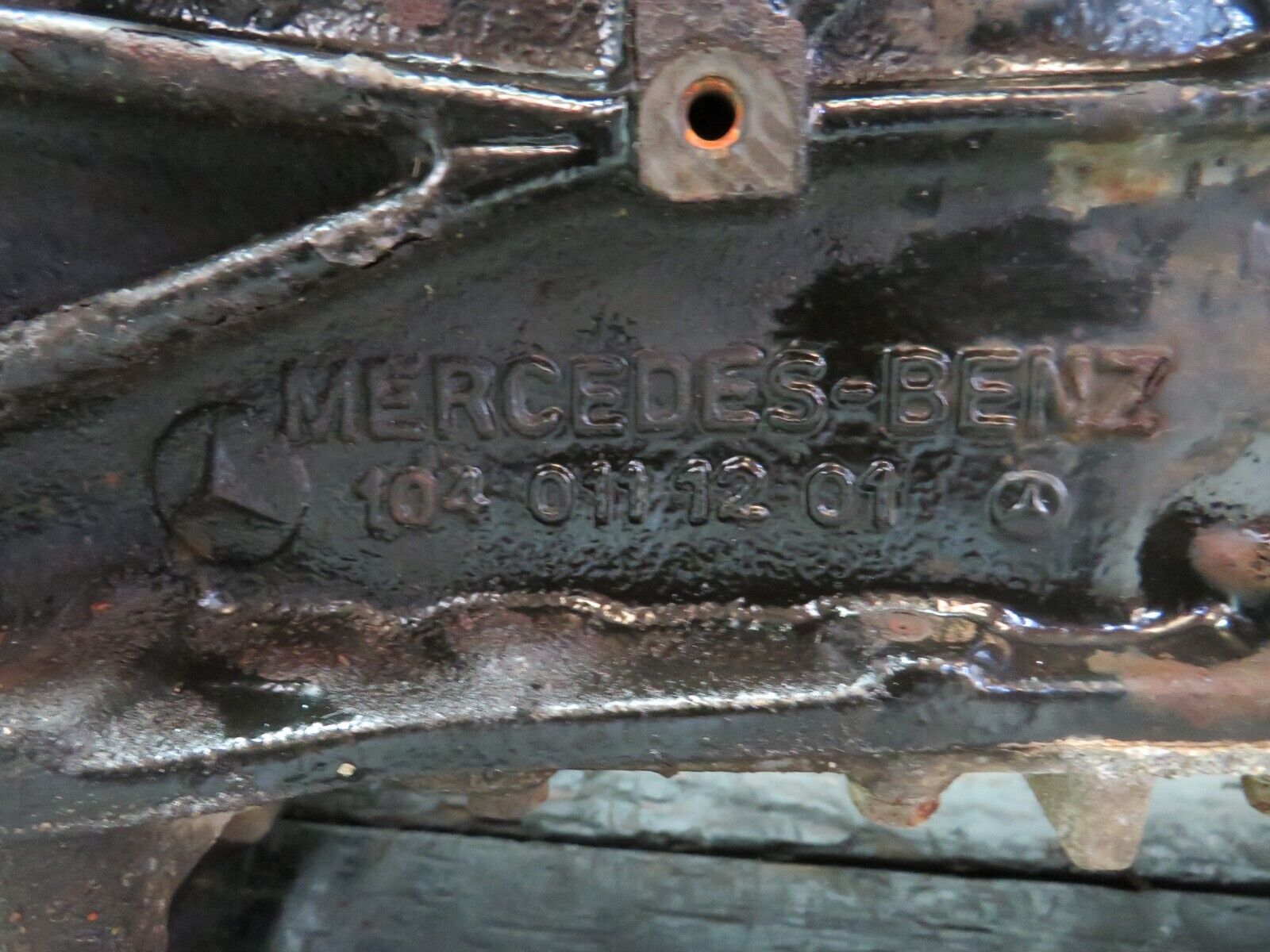 38617 Mercedes-Benz R129 280SL Coupe Complete Engine 104.943 1040111201