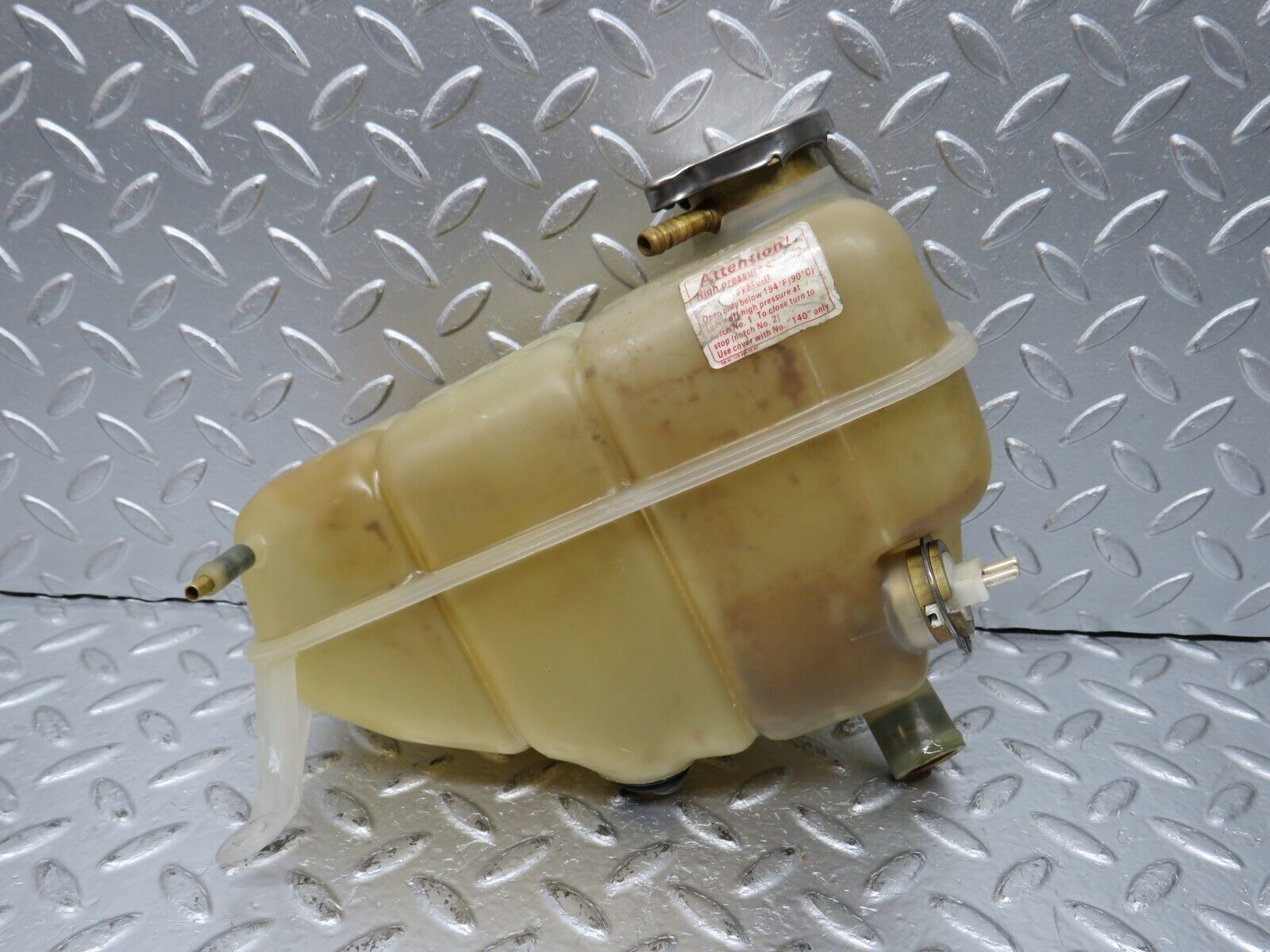 31186 Mercedes-Benz S124 220TE Coolant Reservoir Tank 1245001349 1245000406