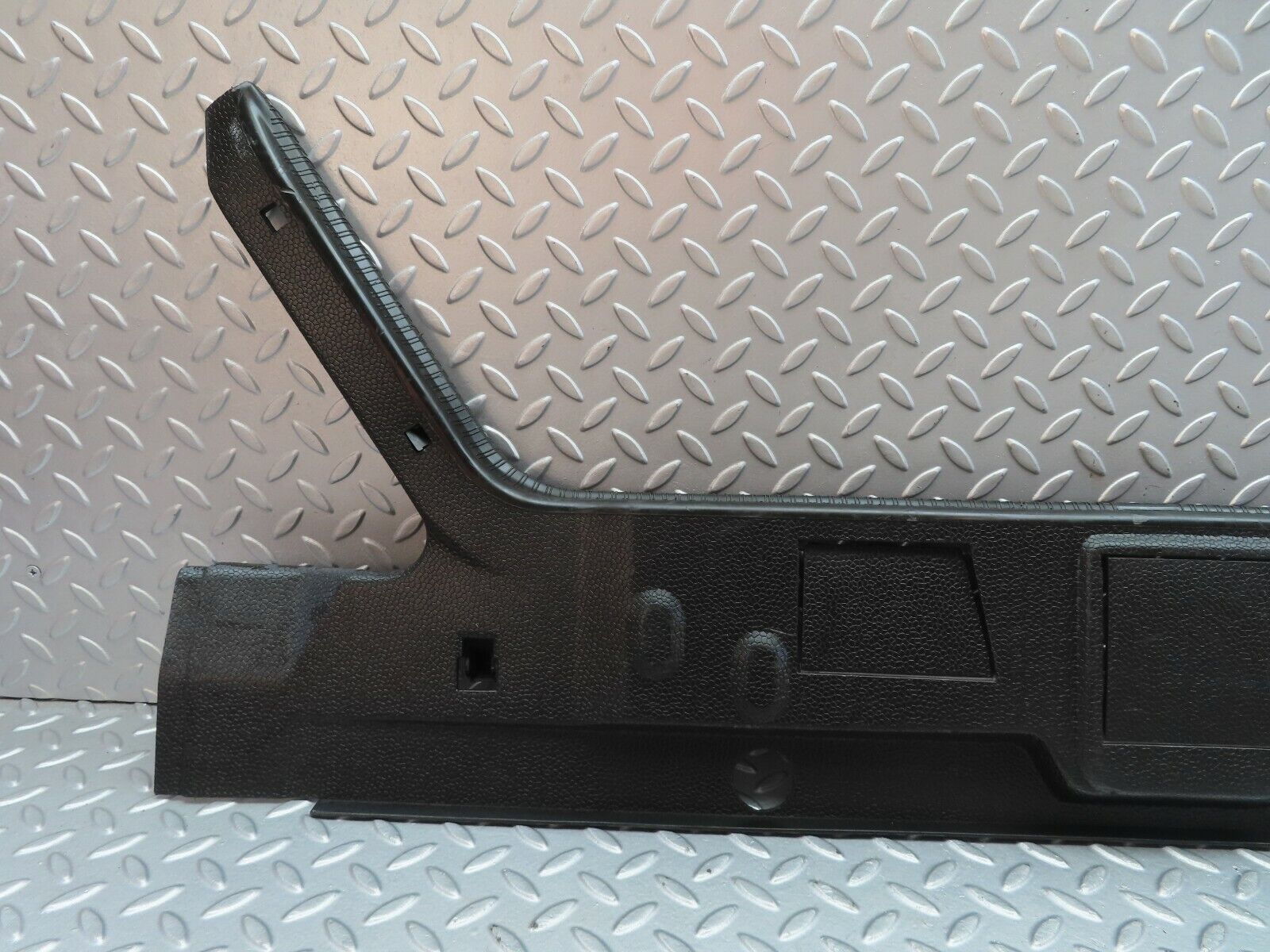 9573 Mercedes-Benz C124 300CE Coupe Trunk Lock Trim Panel 1246940725