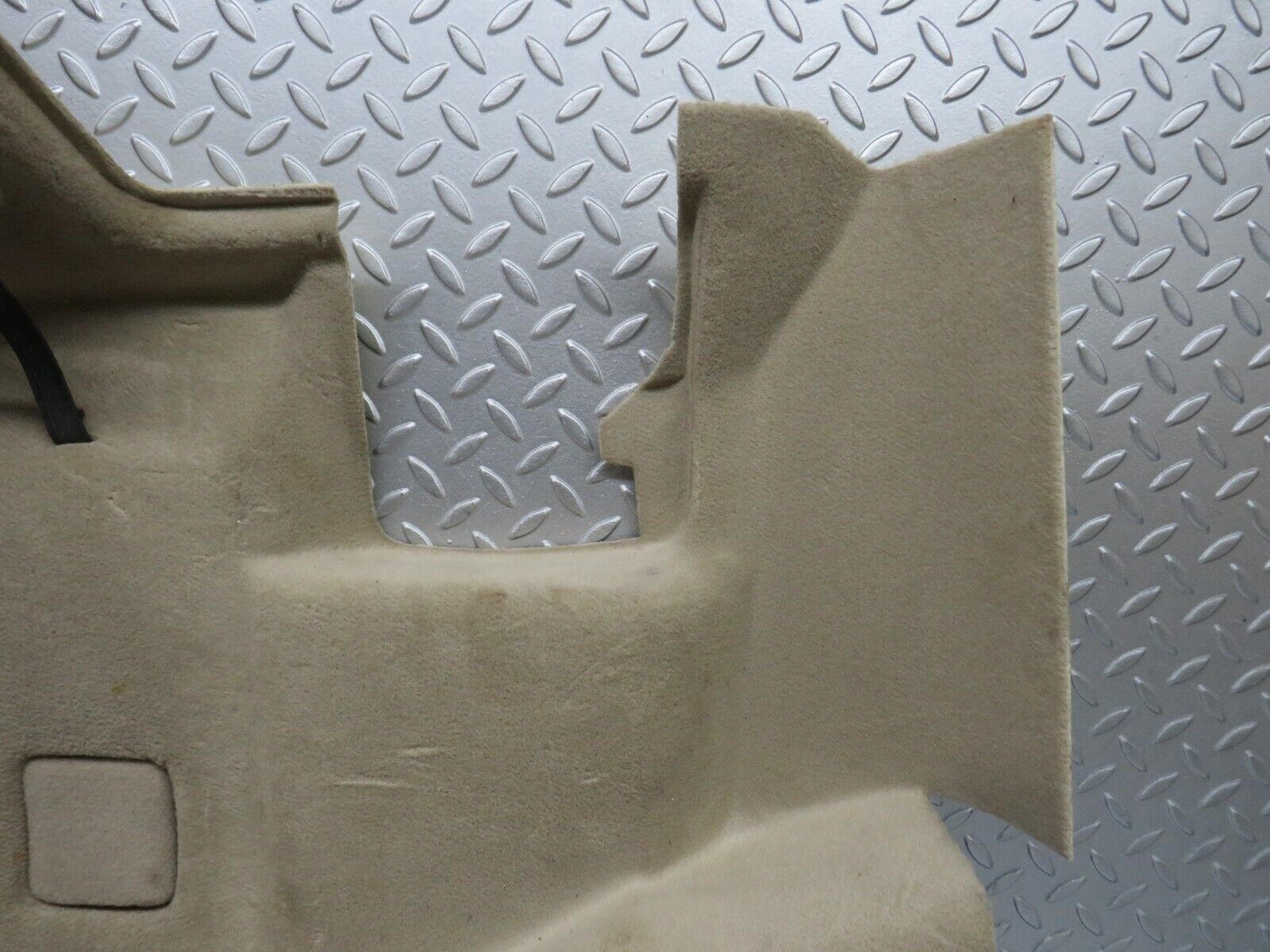 38608 Mercedes-Benz R129 280SL Coupe Trunk Cover Panel Left Side Beige 1296904730