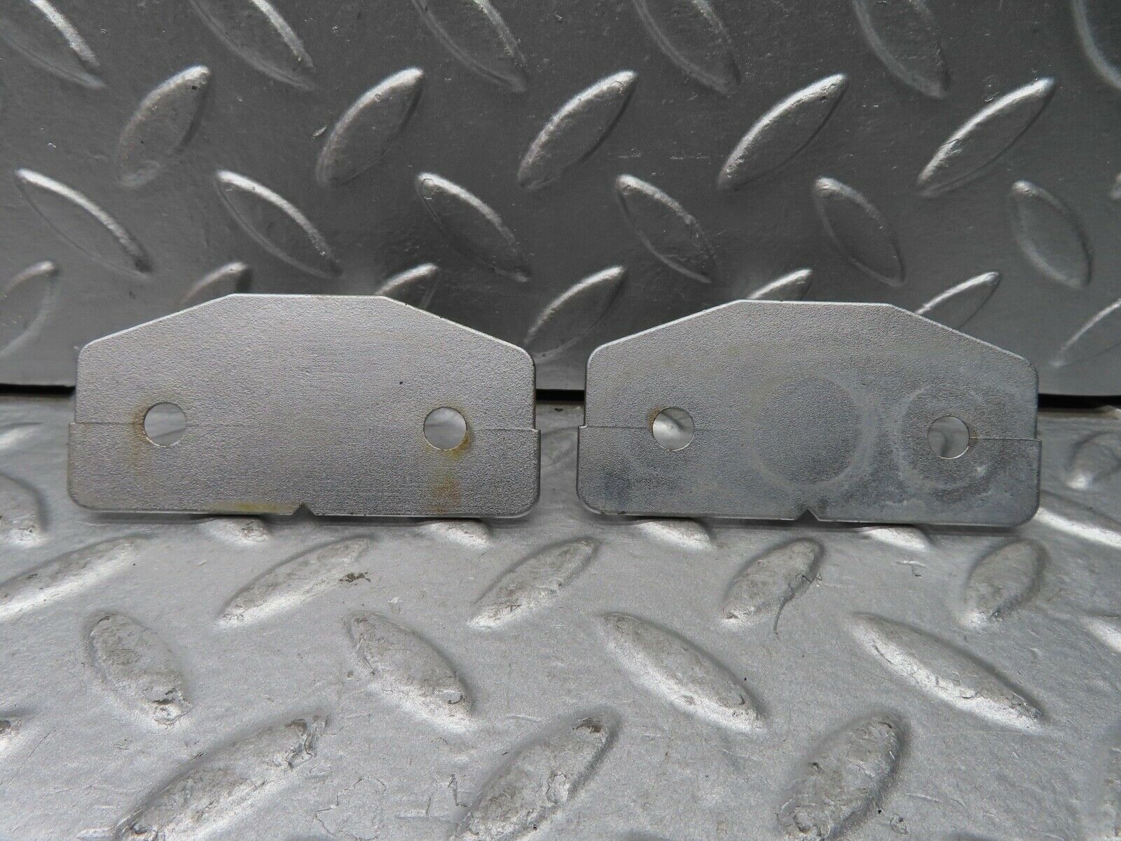 20147 Mercedes-Benz R129 300SL Coupe Front Soft Top Lock Brackets 1297741113