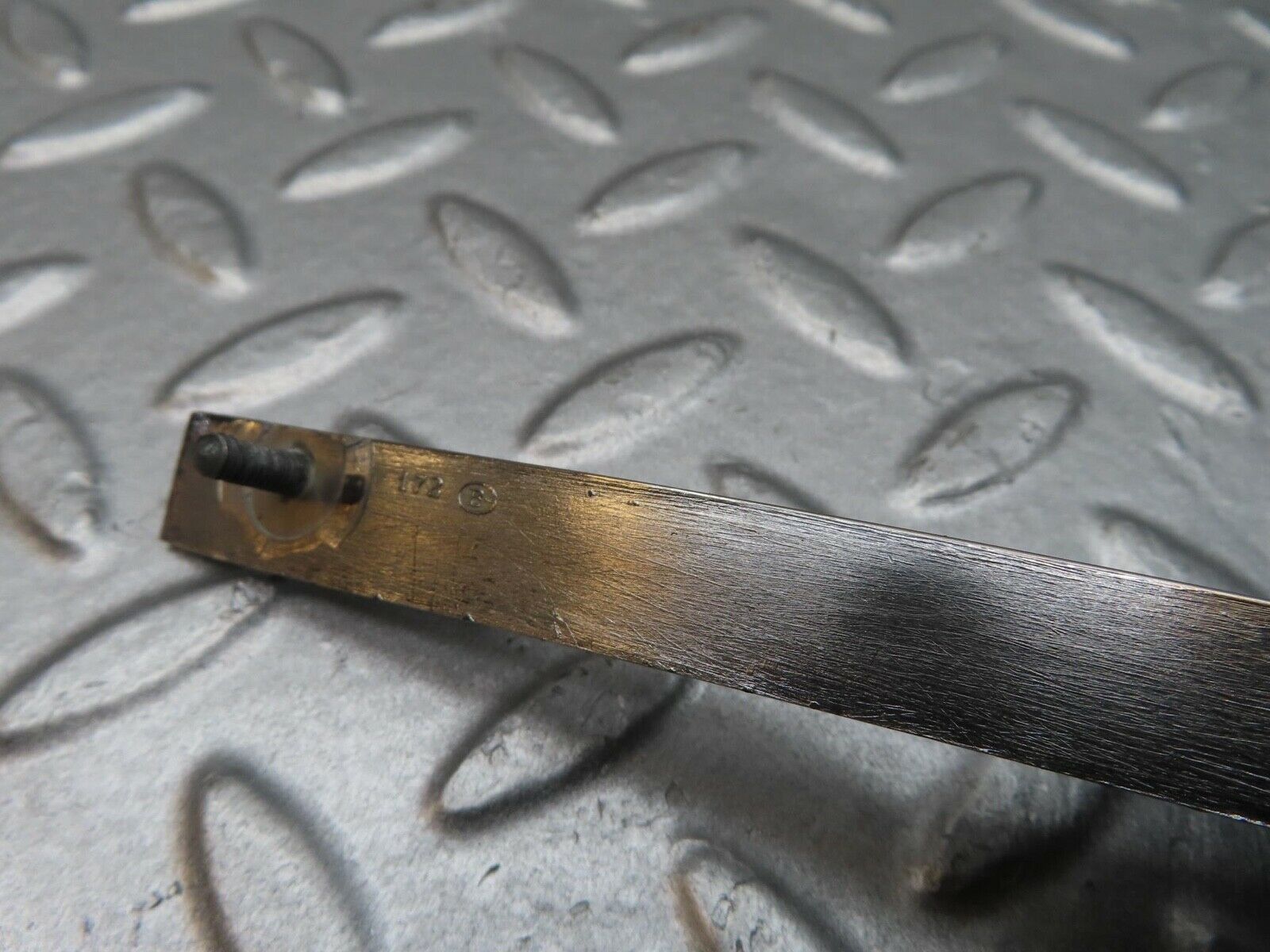 12922 Mercedes-Benz W111 220SE Dashboard Chrome Trim Left Side 1106890172