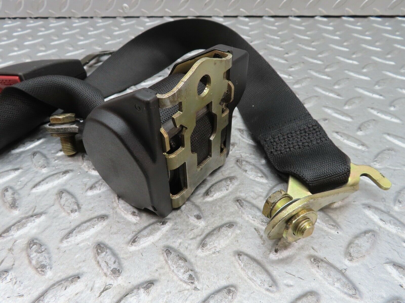 19662 Mercedes-Benz C140 CL420 Coupe Rear L Seat Belt With Buckle 1408601385