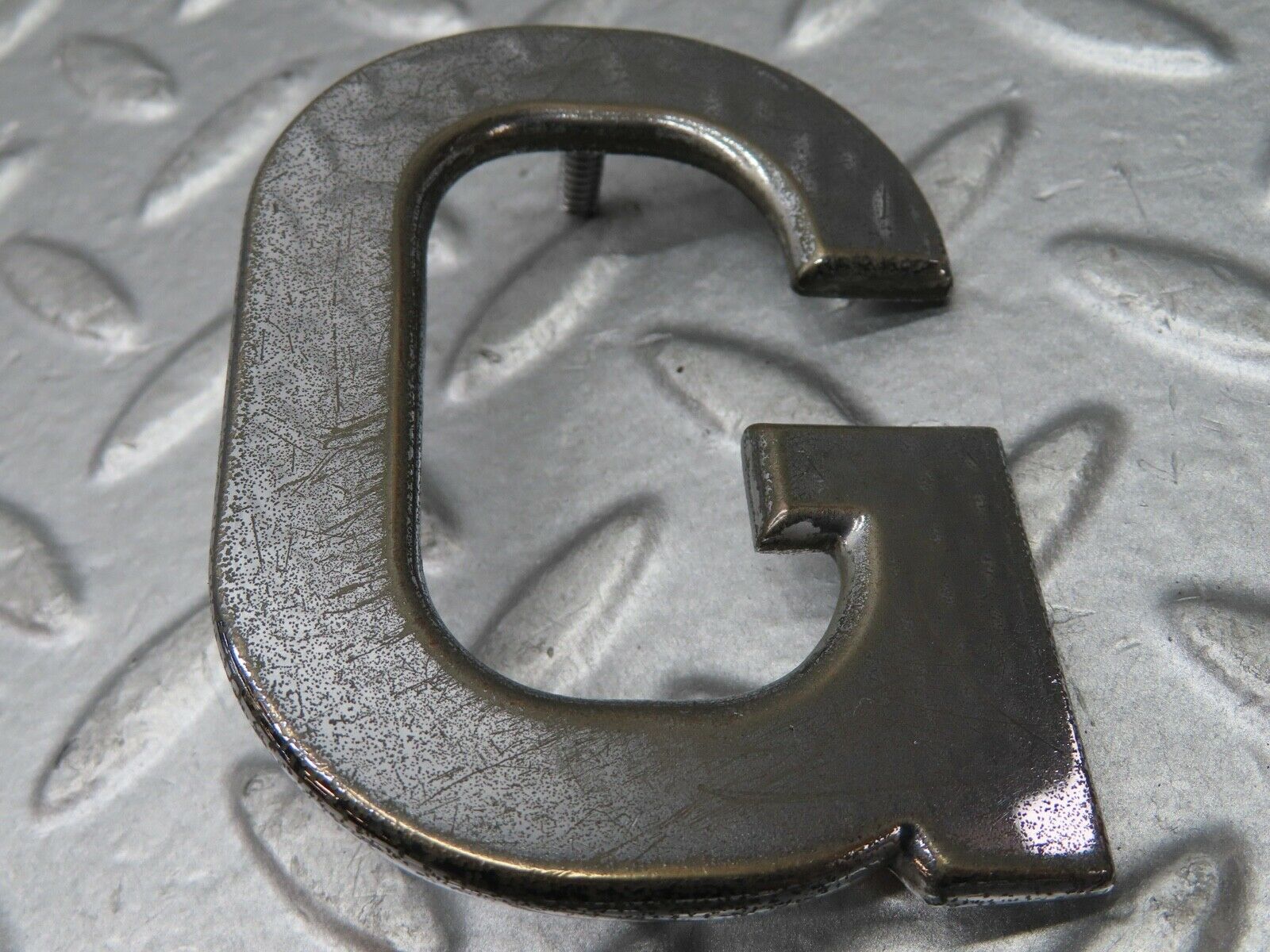 18711 Mercedes-Benz W120 W121 Ponton GB Chrome Boot Badge