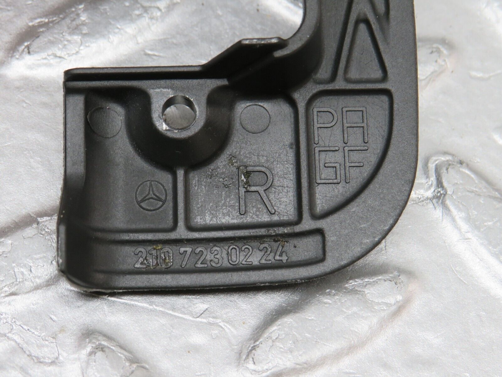 34740 Mercedes-Benz W210 320E Door Lock Cover Pair 2107230124 2107230224