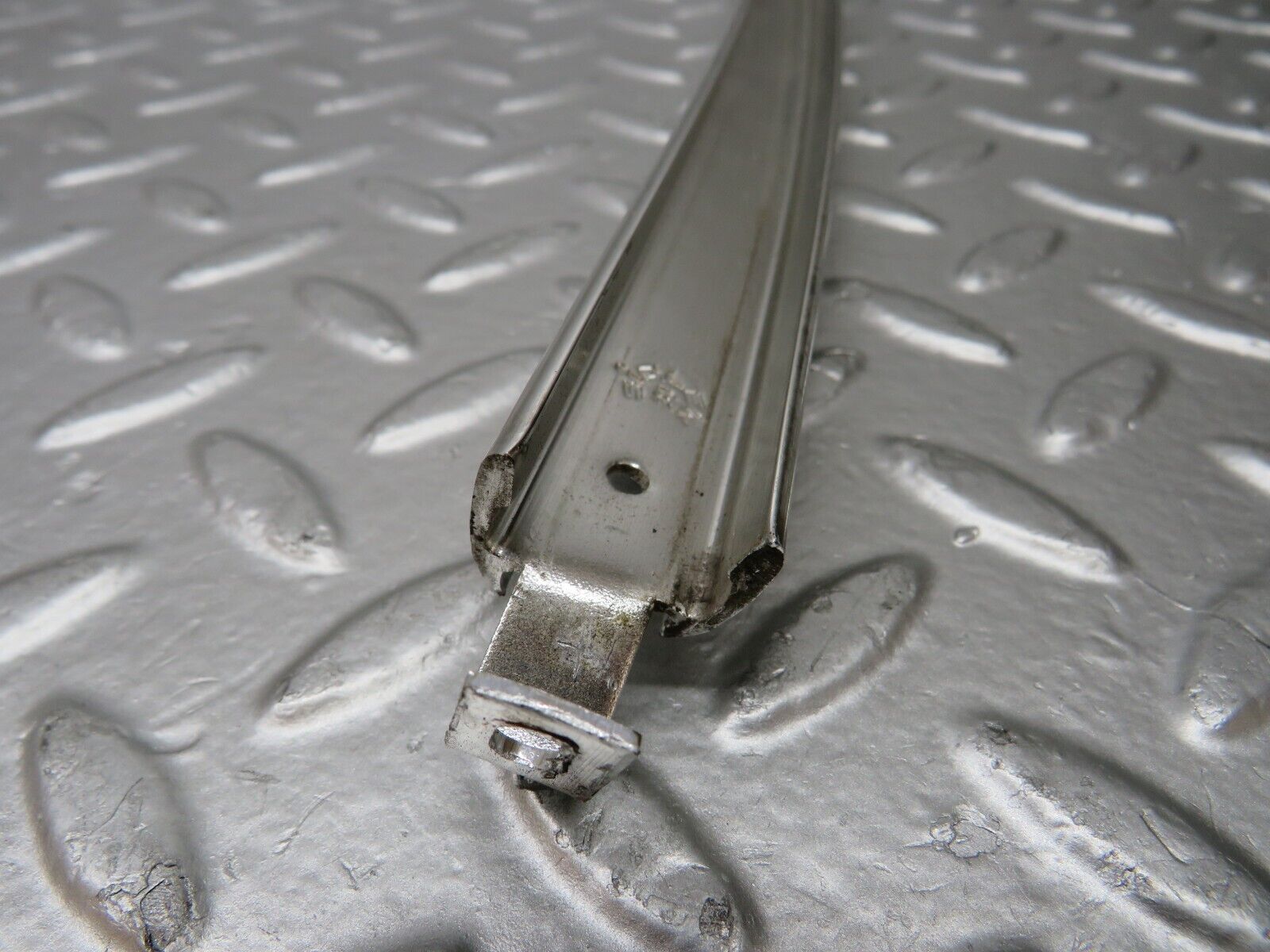 25590 Mercedes-Benz W123 200 Rear Right Chrome Window Channel