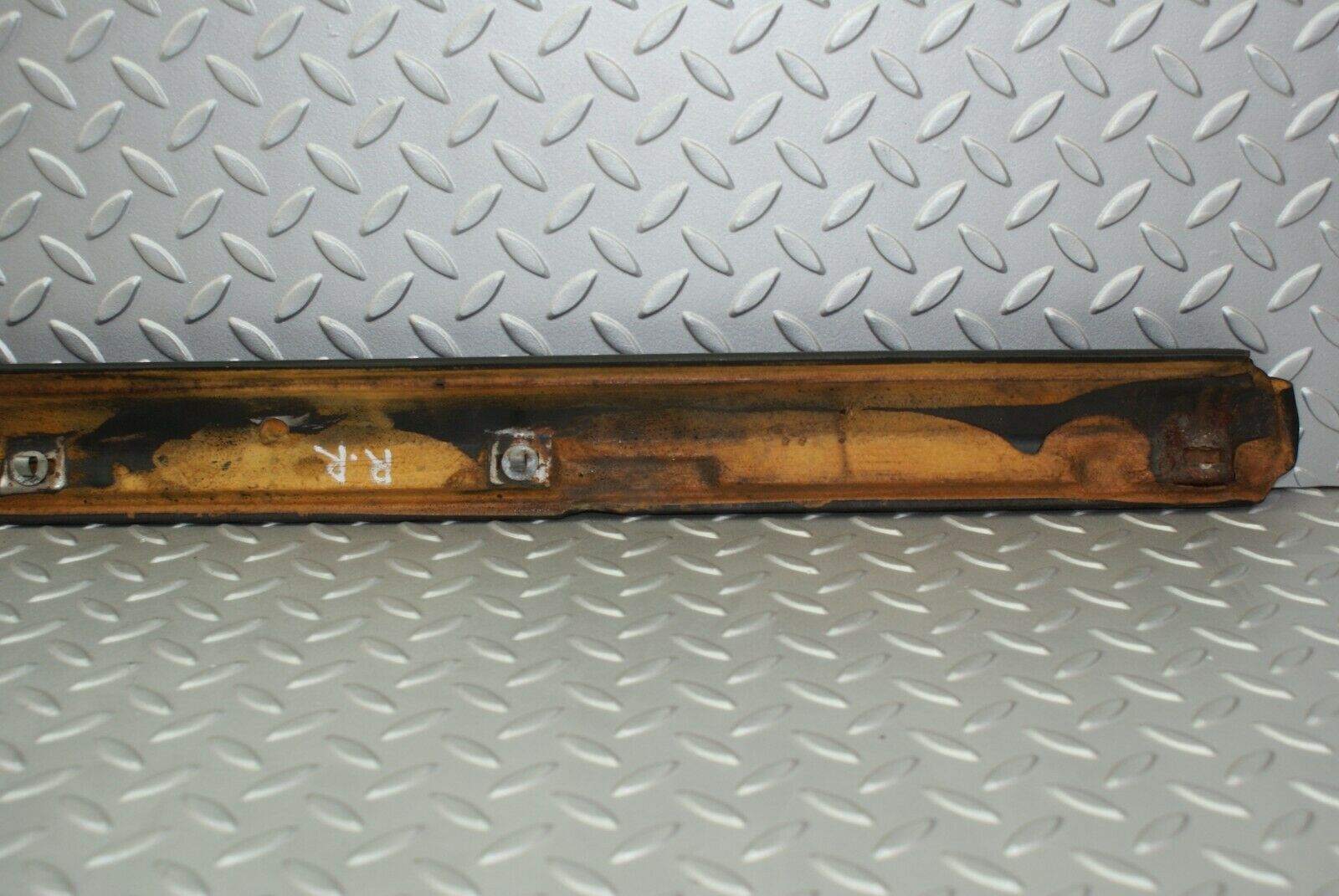 3111 Mercedes-Benz W115 220D Rear Right Upper Door Panel Black