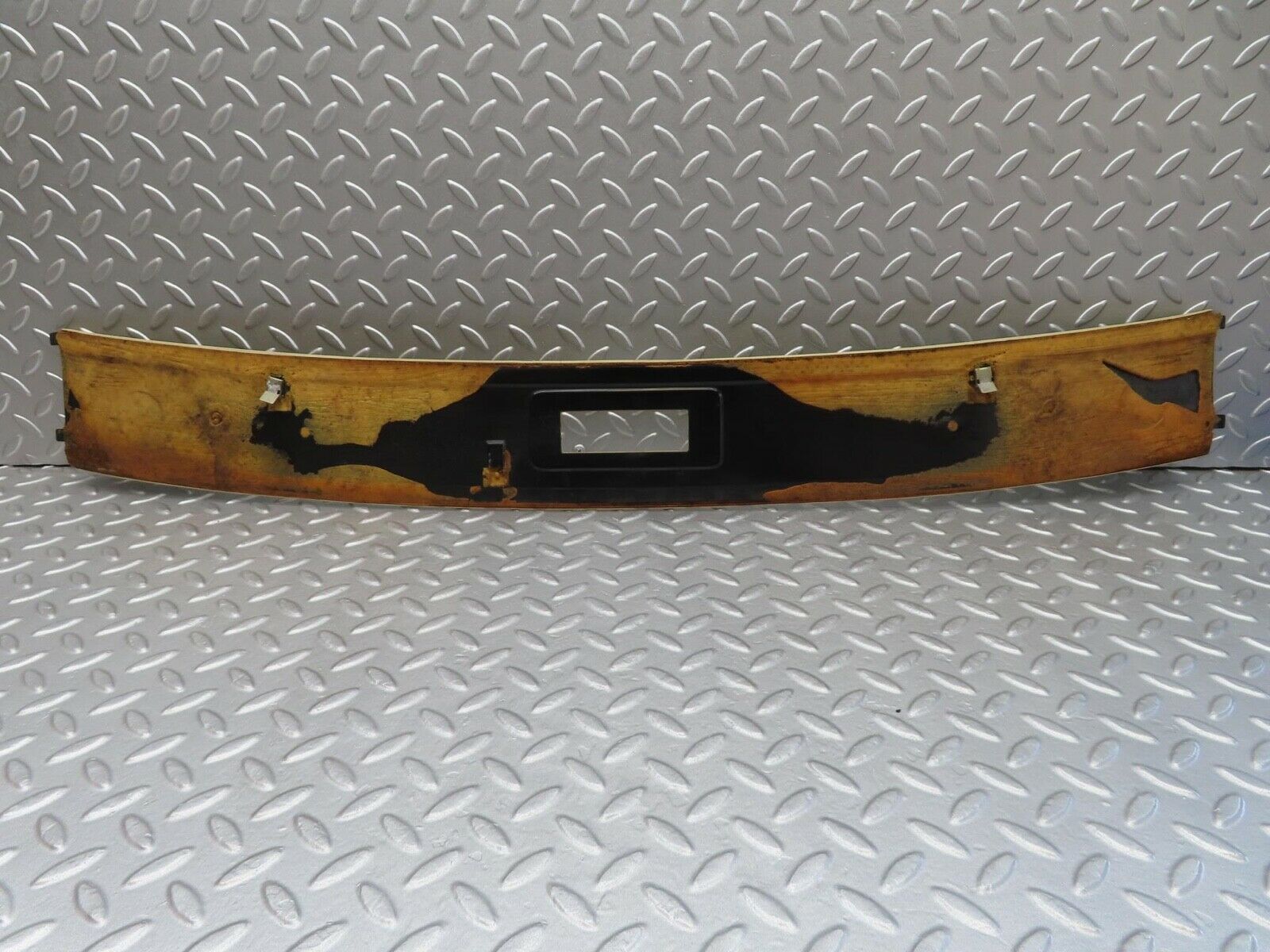 13939 Mercedes-Benz C107 280SLC Rear Headlining Roof Panel Cream