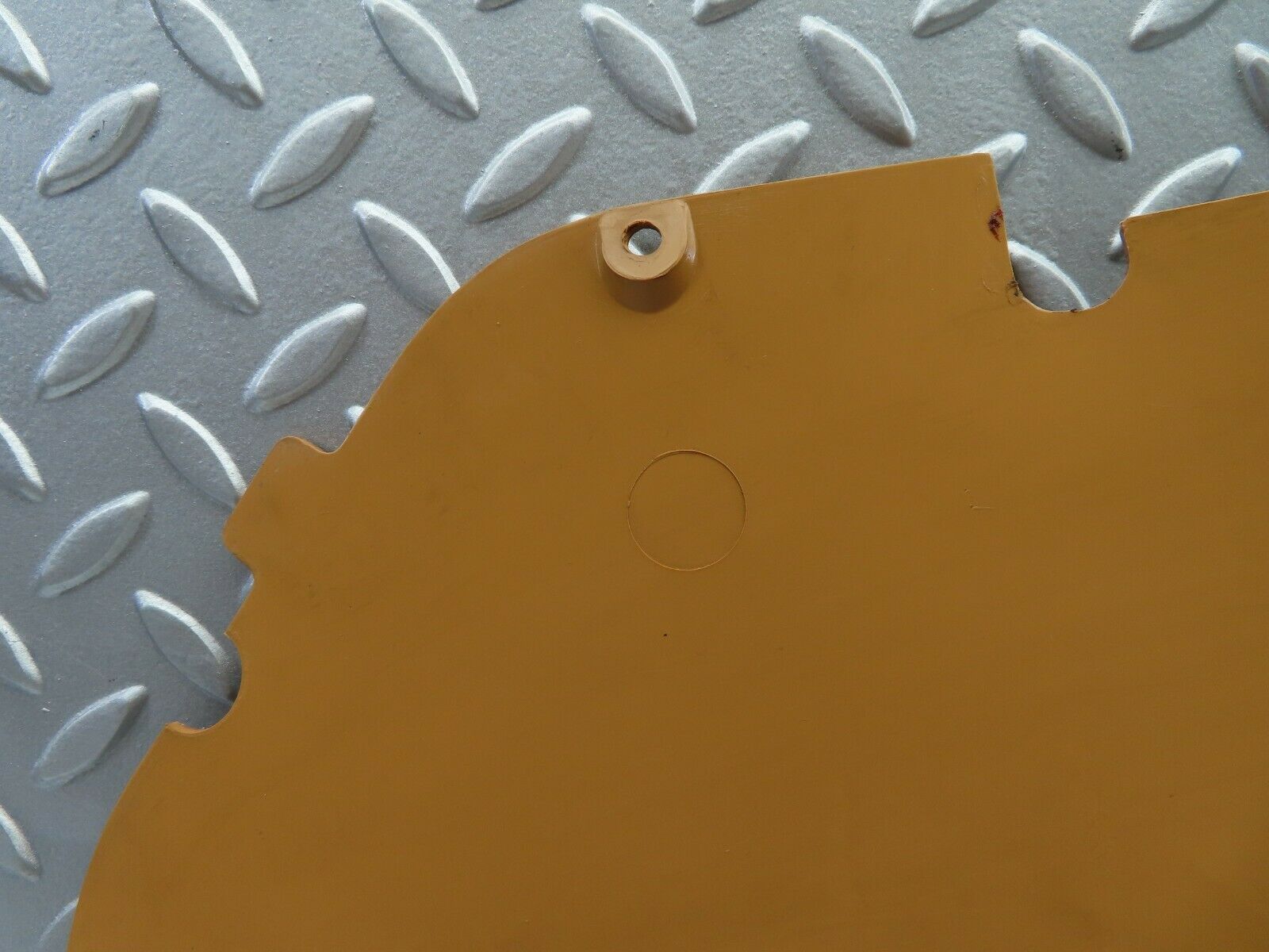 5832 Mercedes-Benz W123 200 Front Right Kick Panel Trim 1236881206