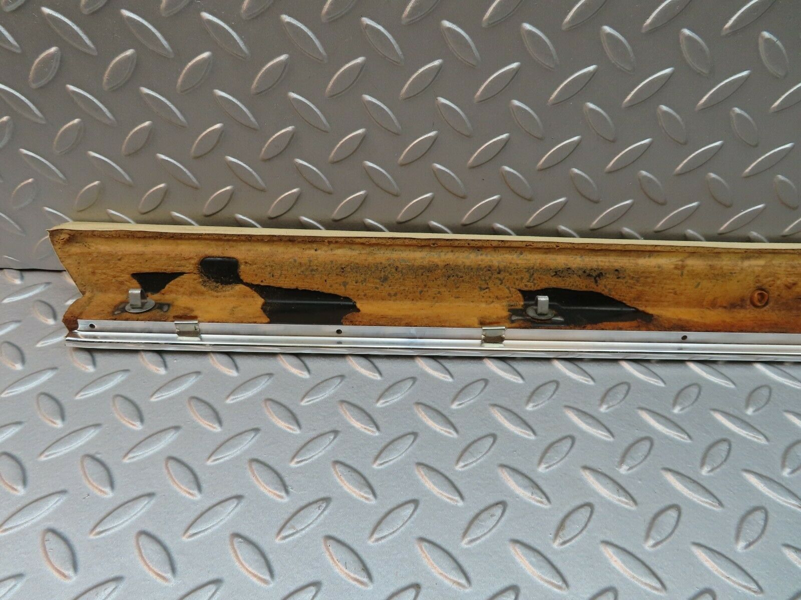 4587 Mercedes-Benz W114 280CE Coupe Door Panel Top Trim Left Beige