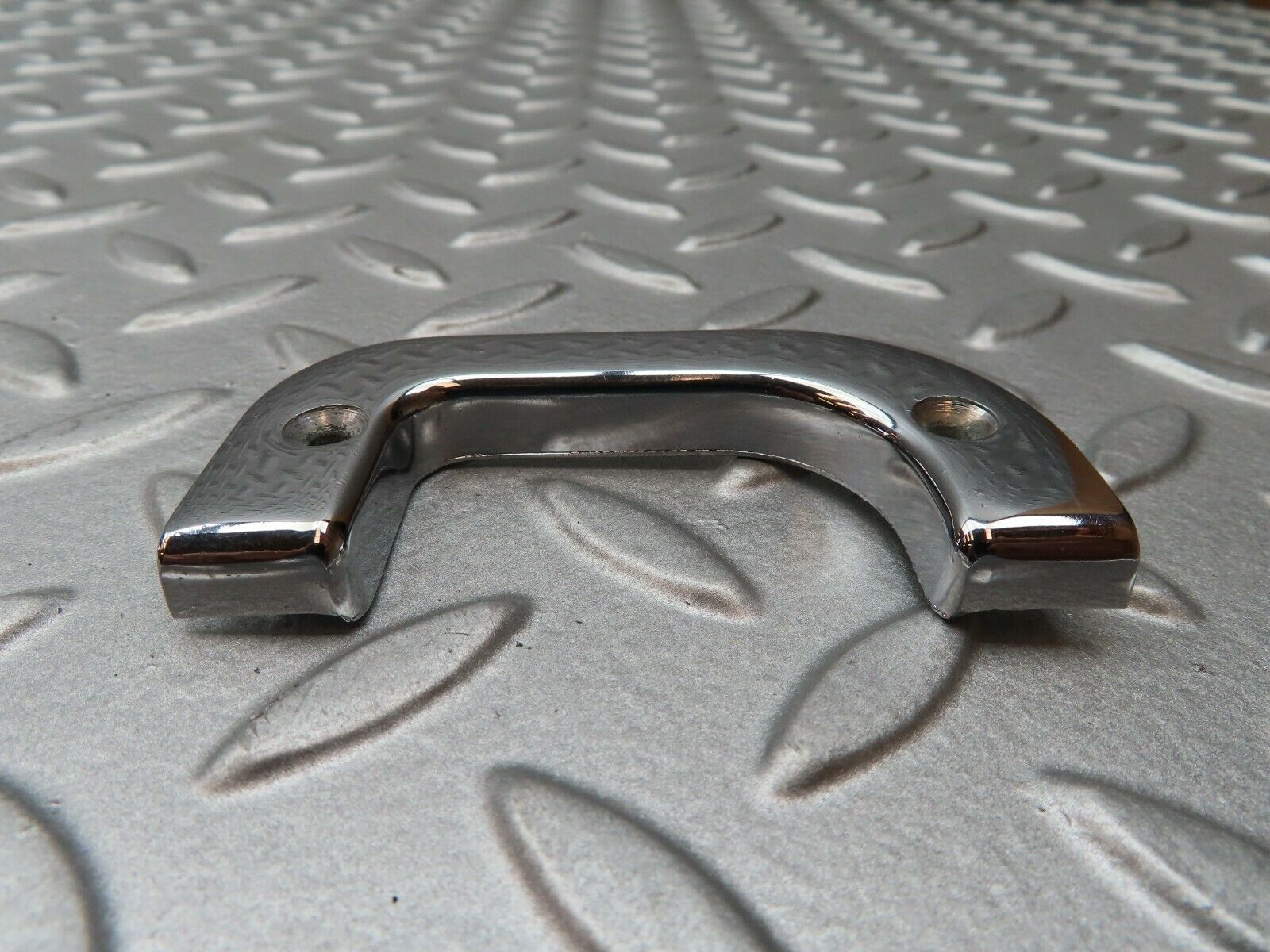 4146 Mercedes-Benz S123 200T Wagon Right Chrome Door Latch Trim 1237230224