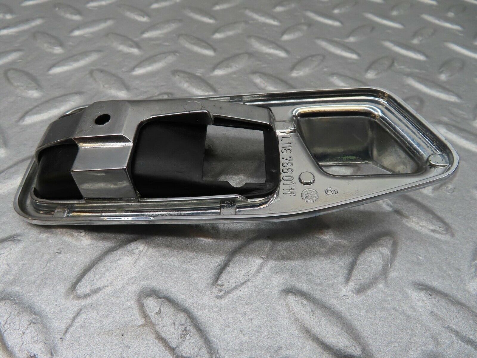 16060 Mercedes-Benz W123 280E Chrome Frame For Door Opener Left 1167660111