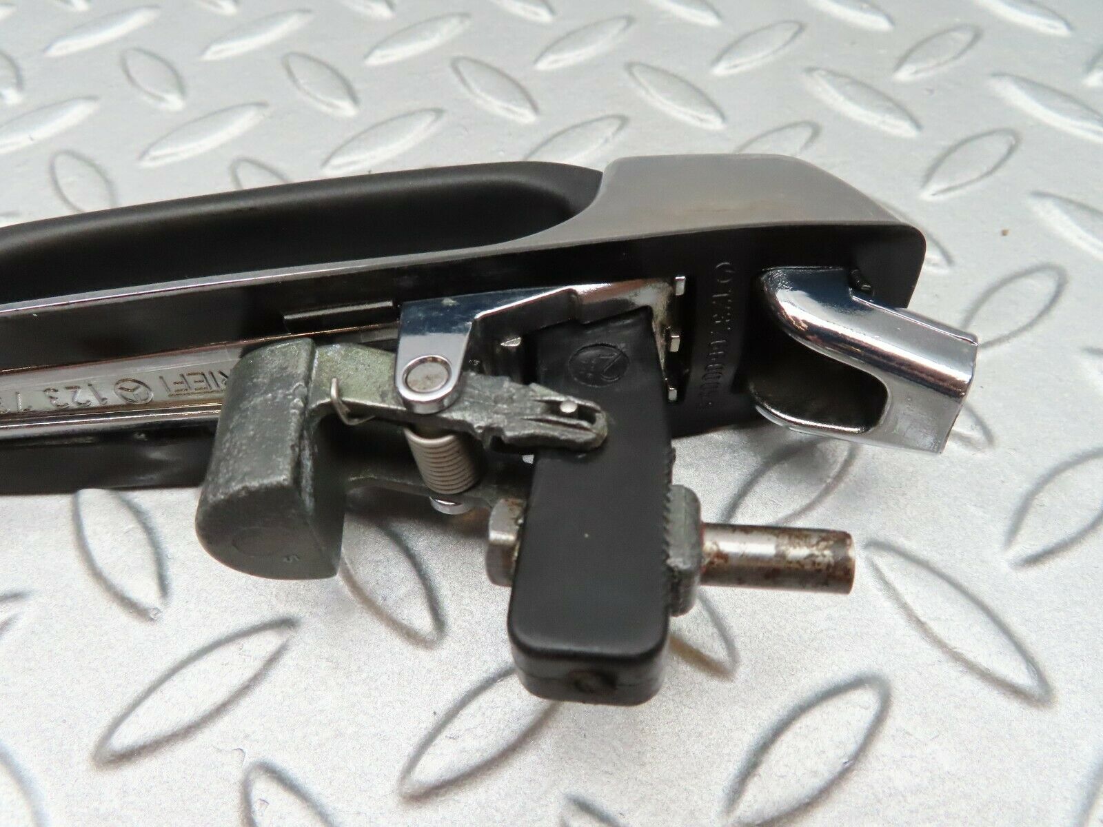 4517 Mercedes-Benz W123 230E Exterior Door Handle Rear 1237600359