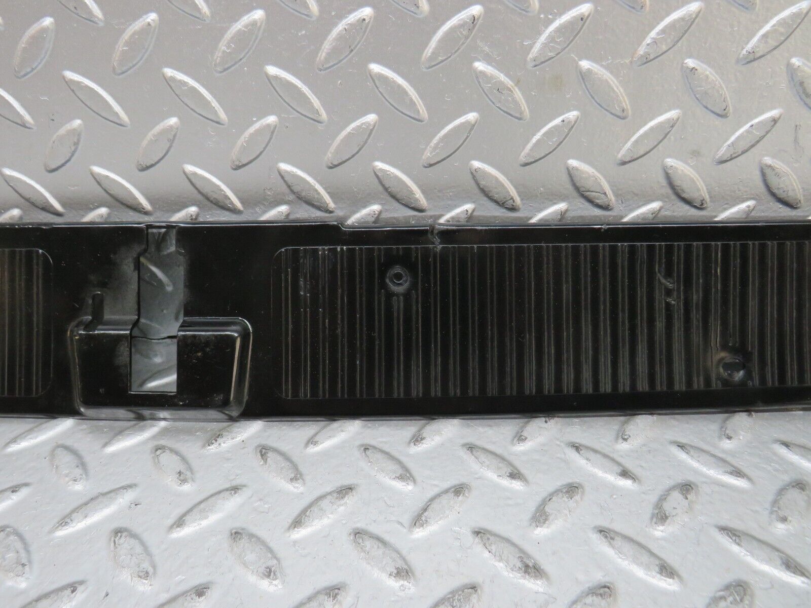 28215 Mercedes-Benz S123 240D Wagon Trunk Lock Cover Trim 1237470135