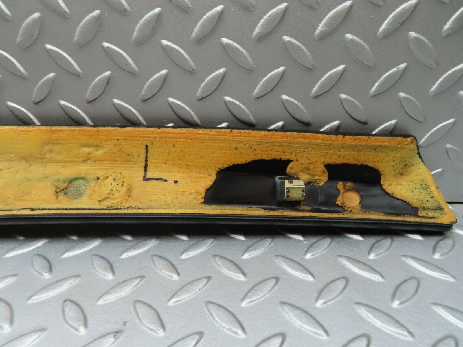 3923 Mercedes-Benz S123 200T Wagon A Pillar Trim Cover Left Black