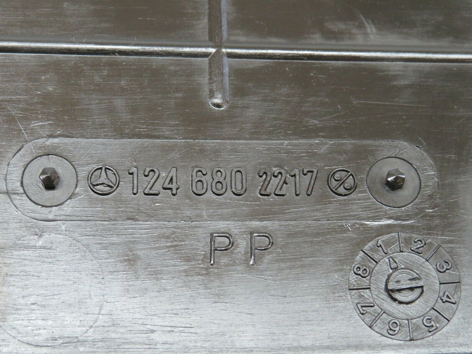 24211 Mercedes-Benz S124 220TE Wagon Front Right Under Dash Panel 1246802217