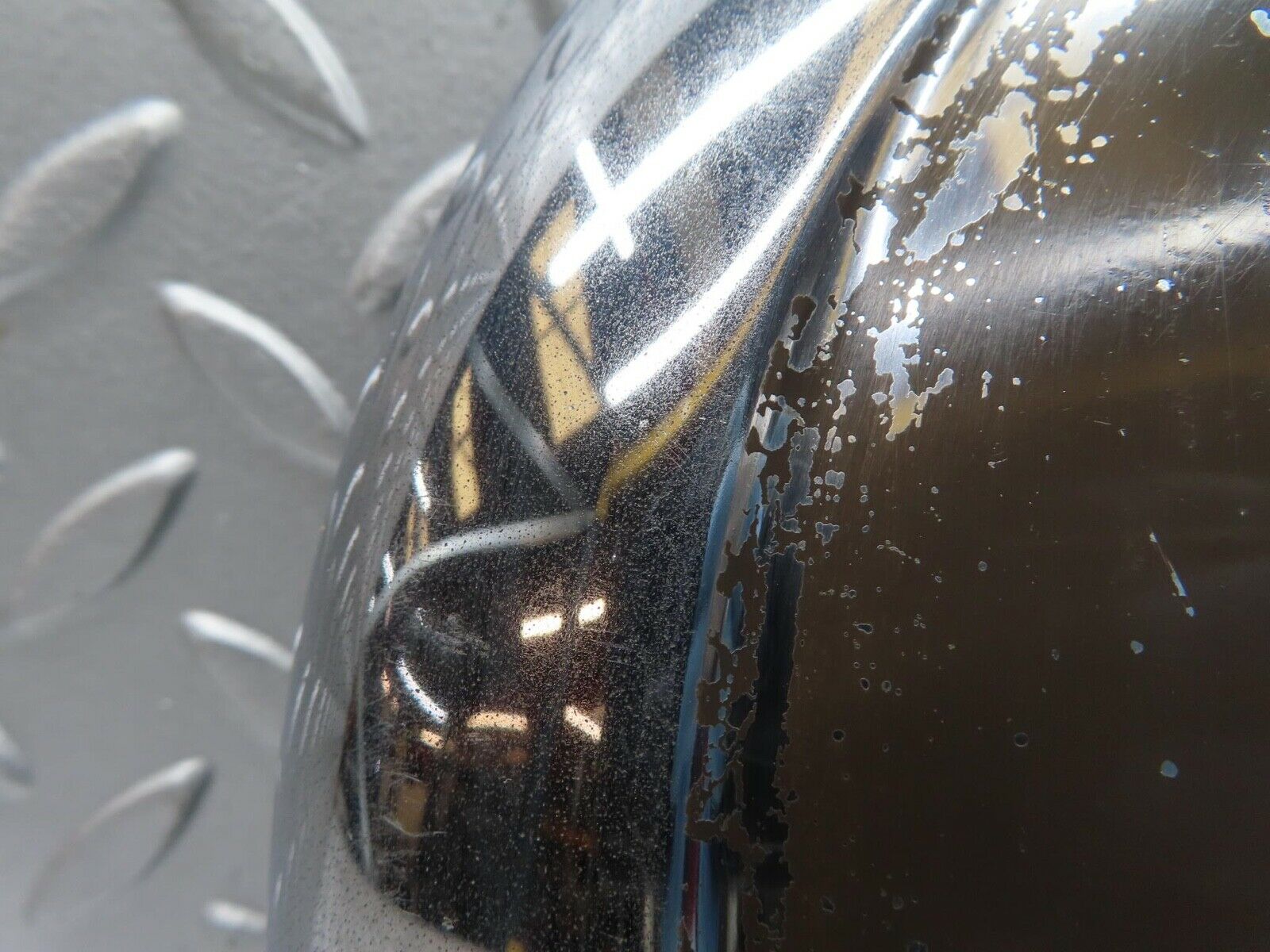 14526 Mercedes-Benz W113 Pagoda Chrome Wheel Hub Cap