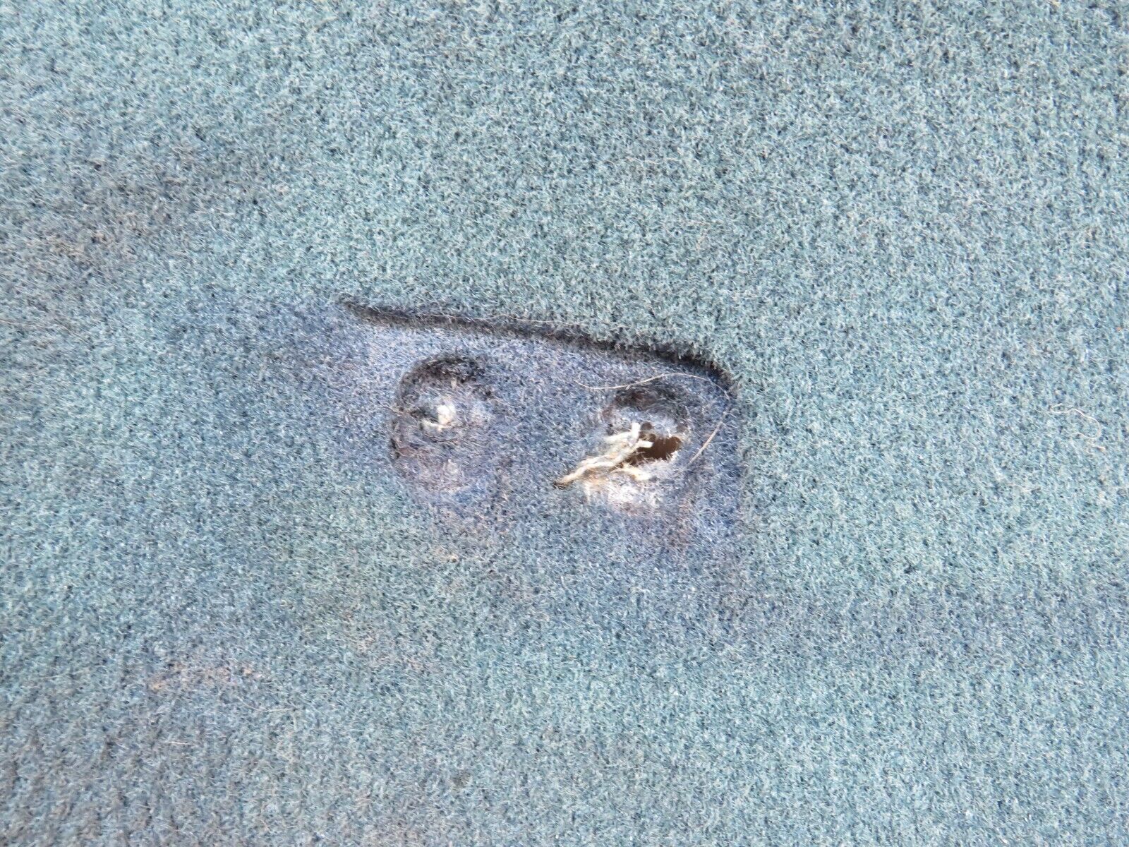 37397 Mercedes-Benz W109 300SEL Front Left Kick Panel Blue