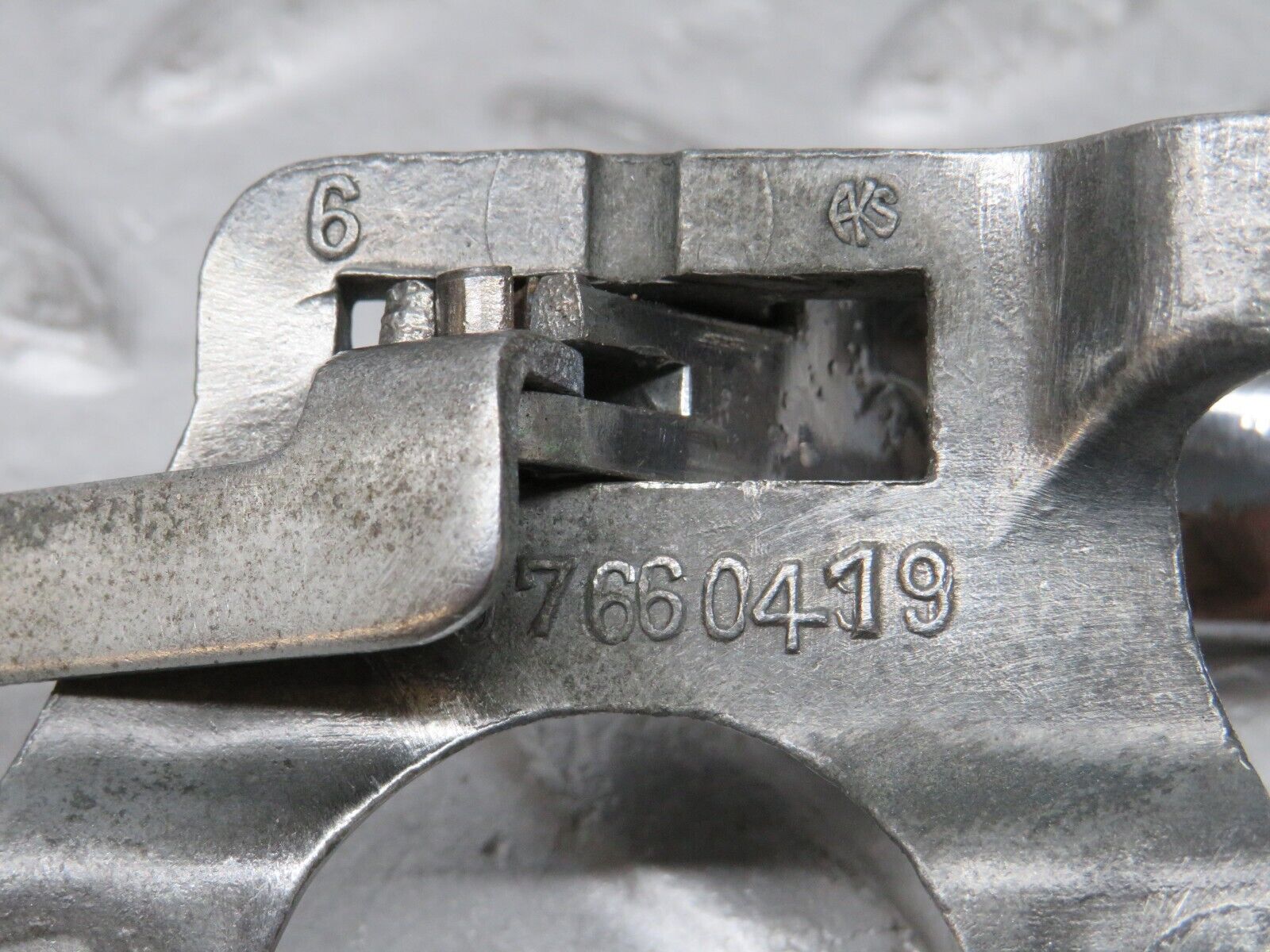 35815 Mercedes-Benz W108 Front Right Chrome Interior Door Handle 1107660419