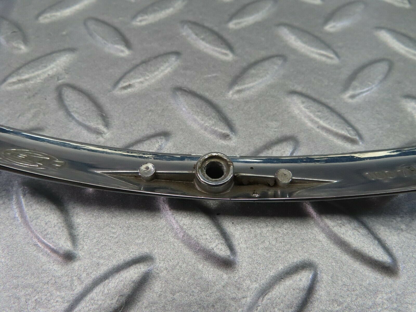 7823 Mercedes-Benz W115 220D Headlight Frame Chrome Surround