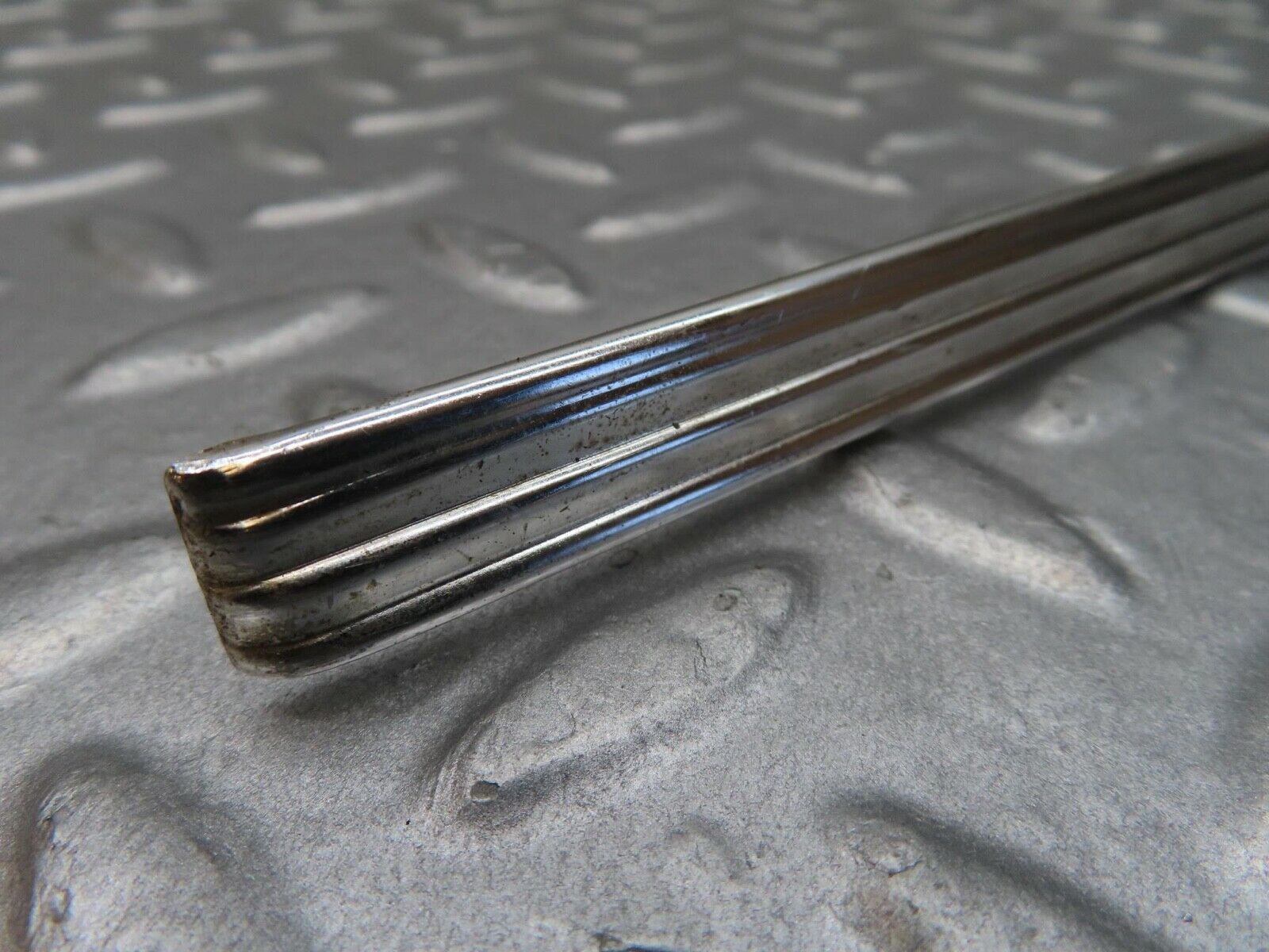 12902 Mercedes-Benz W111 220SE Rear Left Door Card Chrome Trim