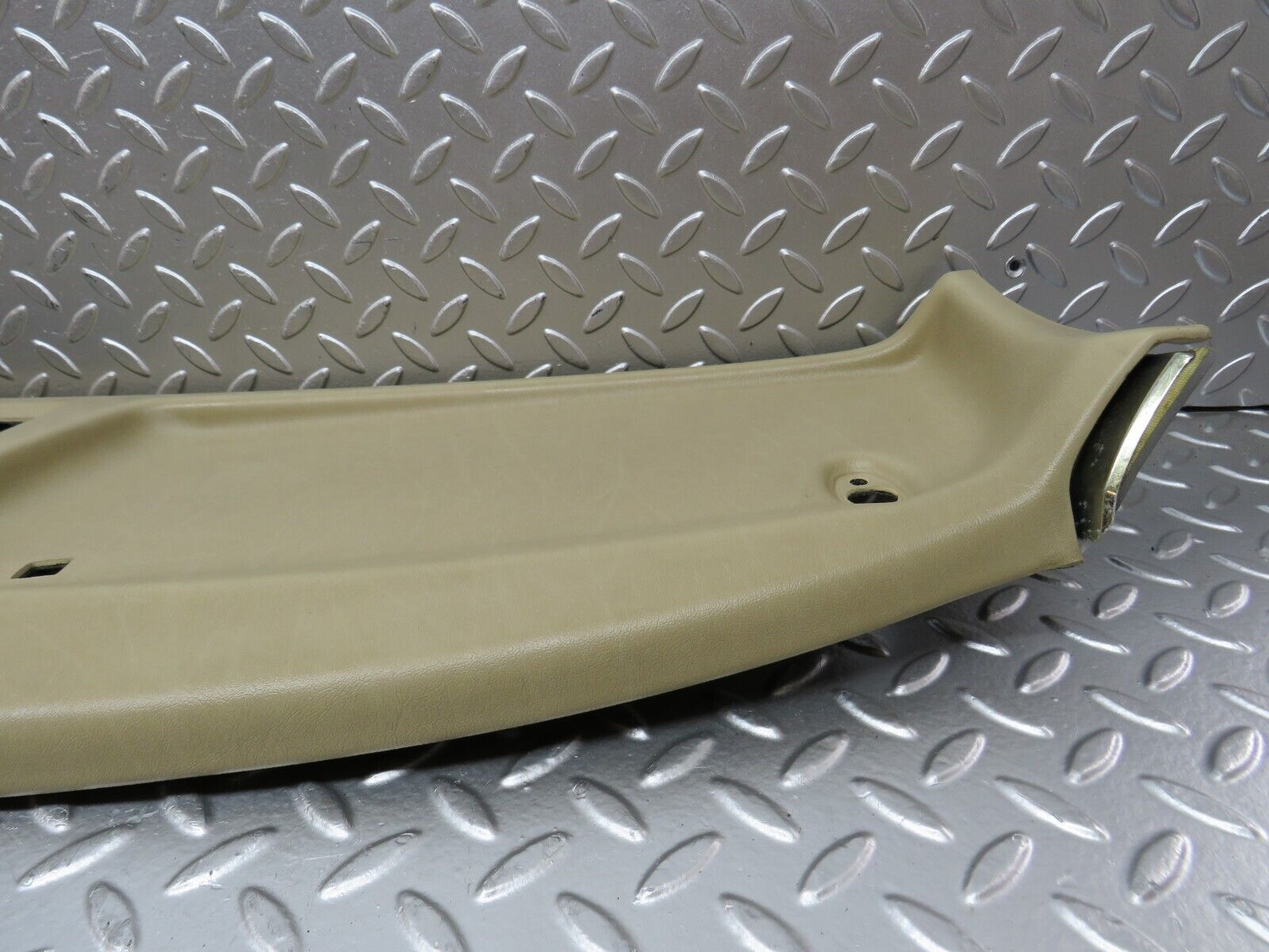 26568 Mercedes-Benz C124 220CE Headlining Roof Panel Front Beige 1246904825