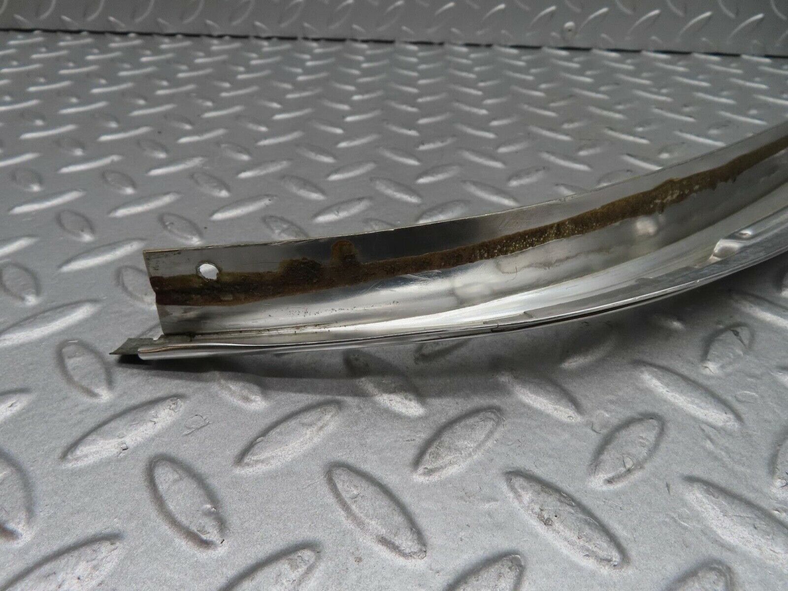 14317 Mercedes-Benz W116 350SE C Pillar Chrome Moulding Trim Left Side