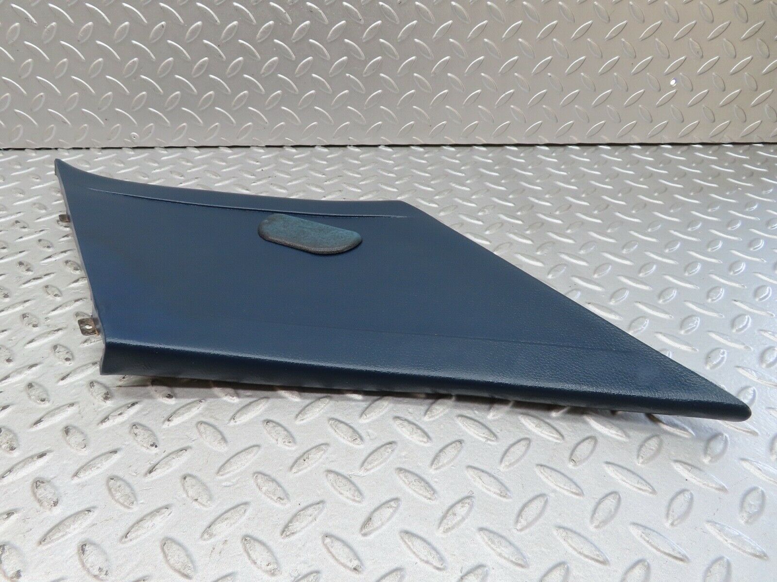 17517 Mercedes-Benz W116 450SEL C Pillar Cover Trim Left Side Blue