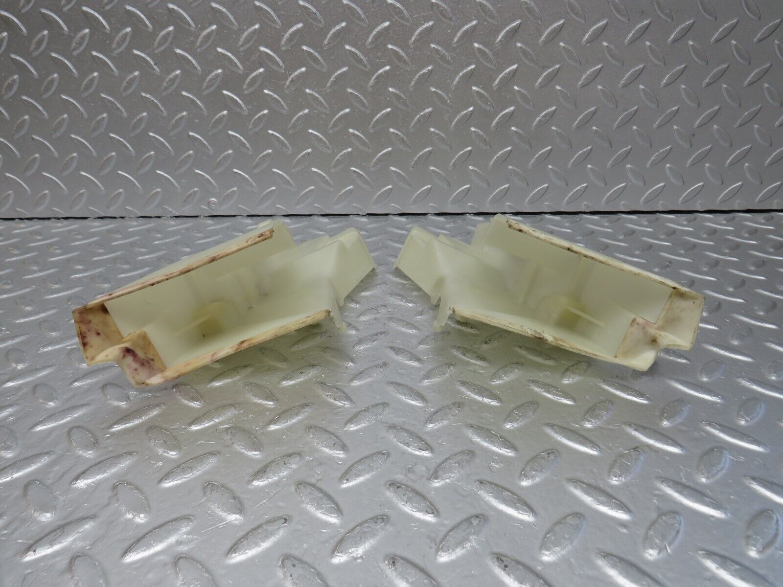 34705 Mercedes-Benz W210 320E Front Door Lock Cover Pair 2027231408 2027231308