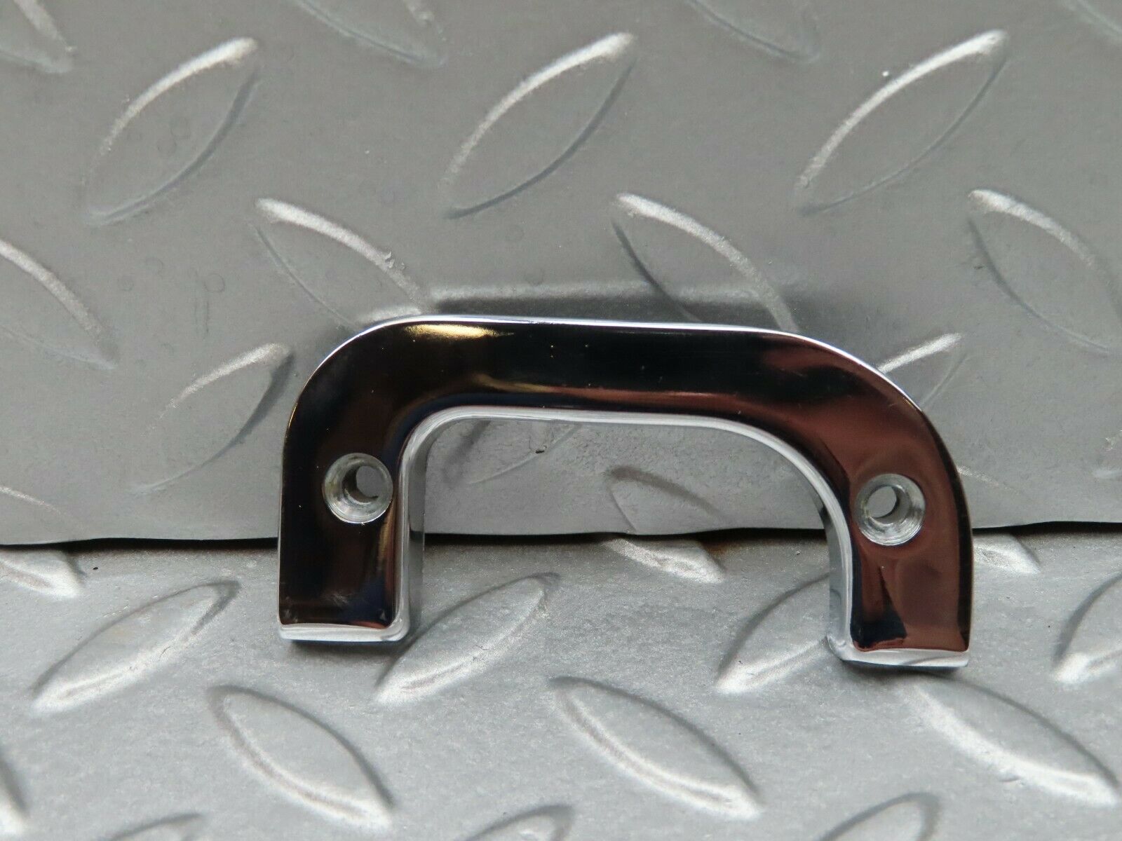 4528 Mercedes-Benz W123 230E Right Interior Chrome Door Latch Trim 1237230224