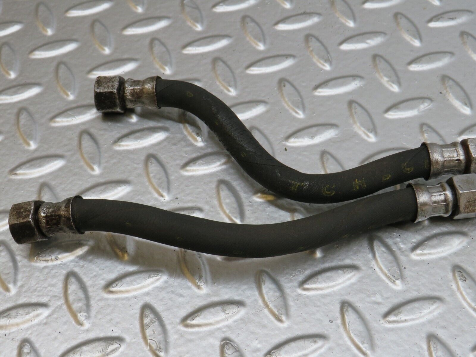 26309 Mercedes-Benz W116 450SE Power Steering Oil Pipe Hose Pair