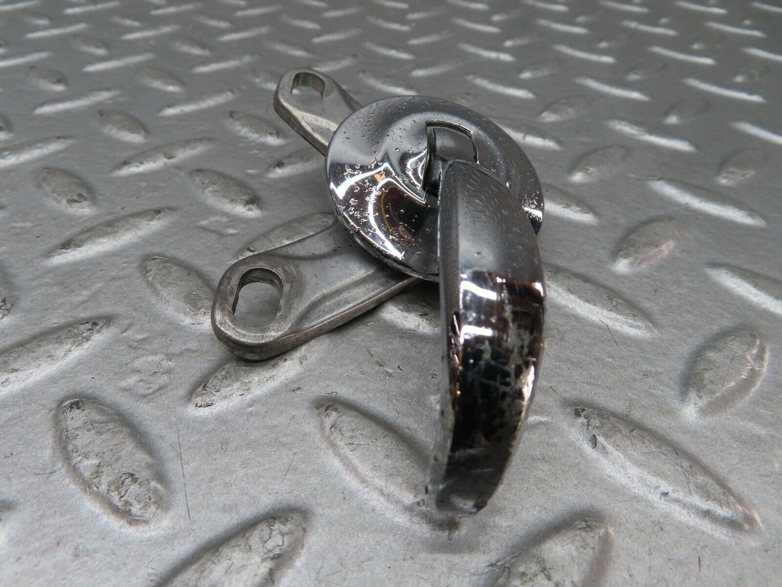 18836 Mercedes-Benz W121 190b Ponton Rear Right Interior Chrome Door Handle