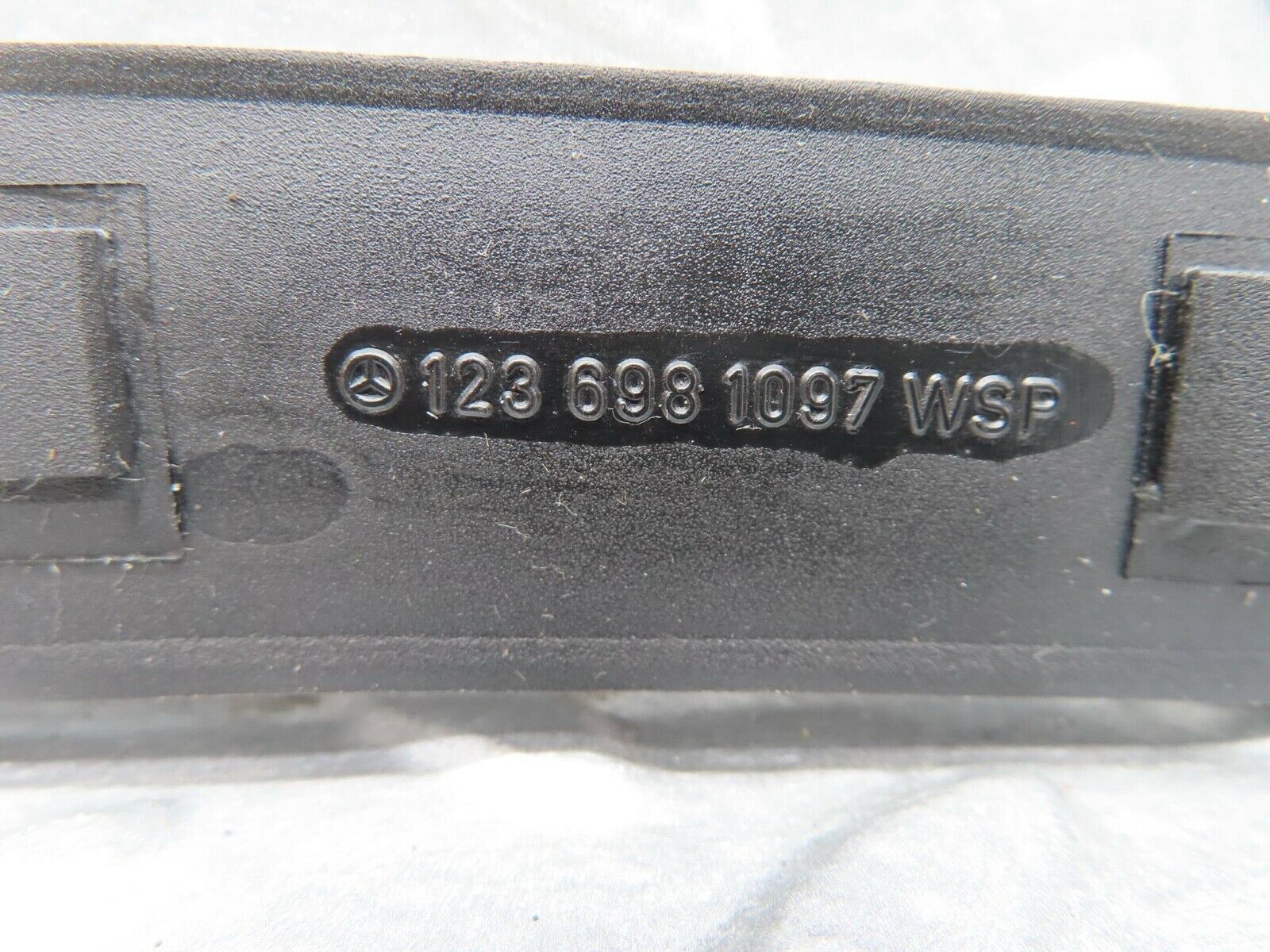 15943 Mercedes-Benz W123 280E C Pillar Exterior Trim Right Side 1236981097