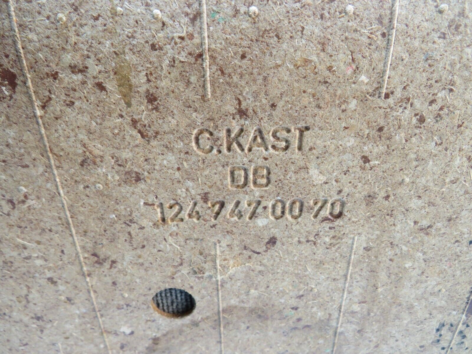 32346 Mercedes-Benz S124 300TE Tailgate Trunk Cover Lining Grey 1247470070