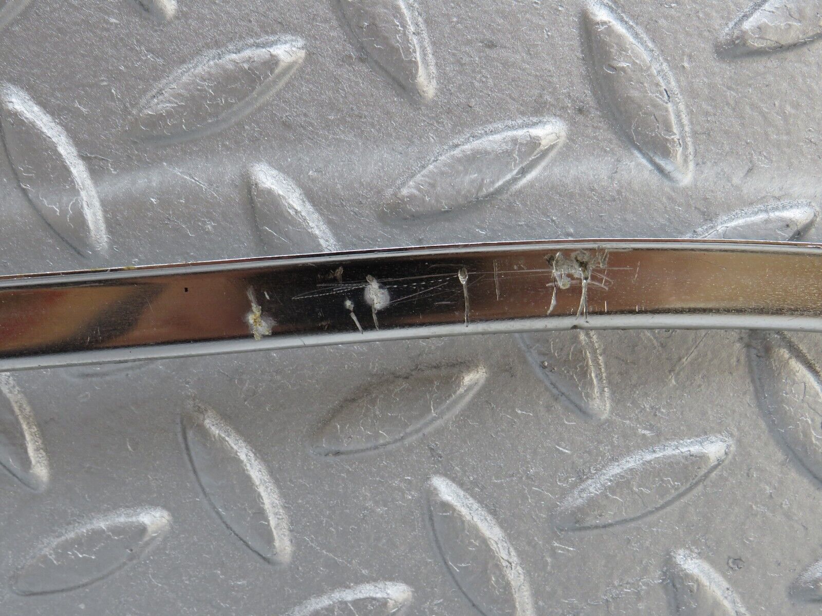 35866 Mercedes-Benz W108 Rear Right Door Window Chrome Trim