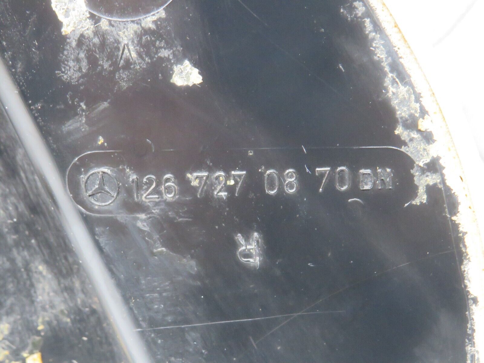 36859 Mercedes-Benz C126 420SEC Right Door Card Top Panel Beige 1267270870 1267270288