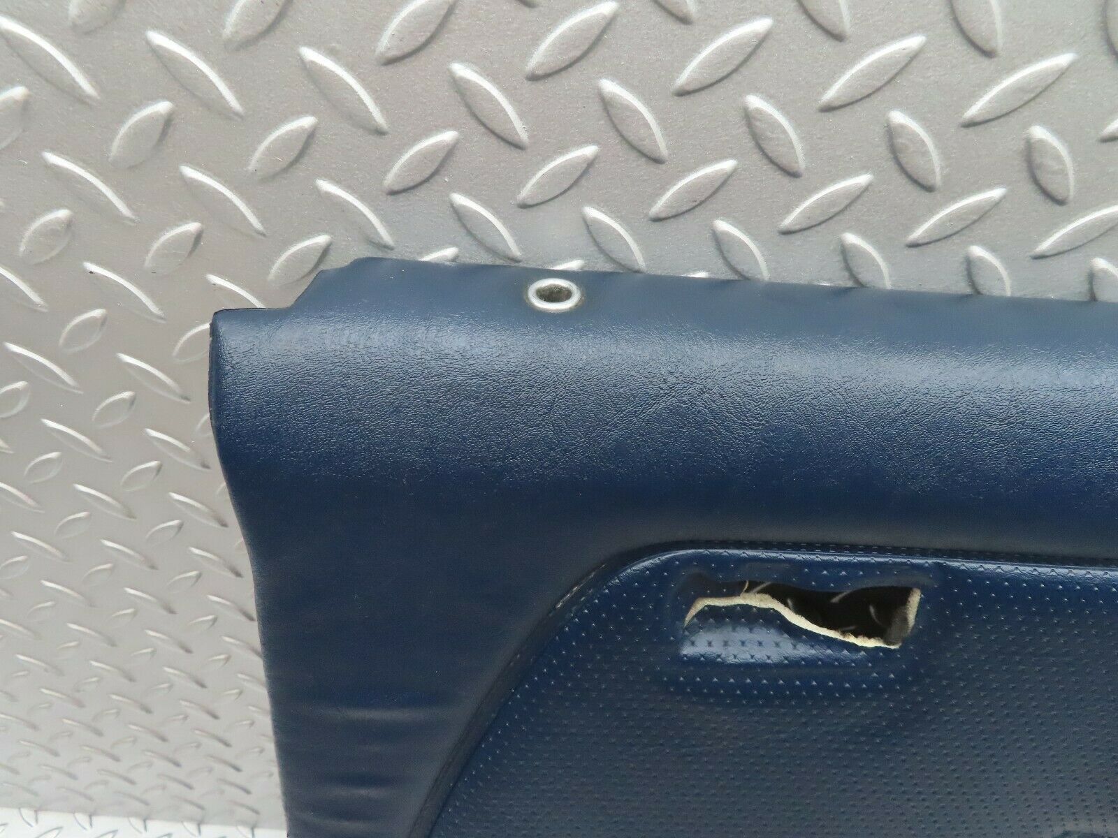 4367 Mercedes-Benz W123 230E Rear Right Door Card Blue