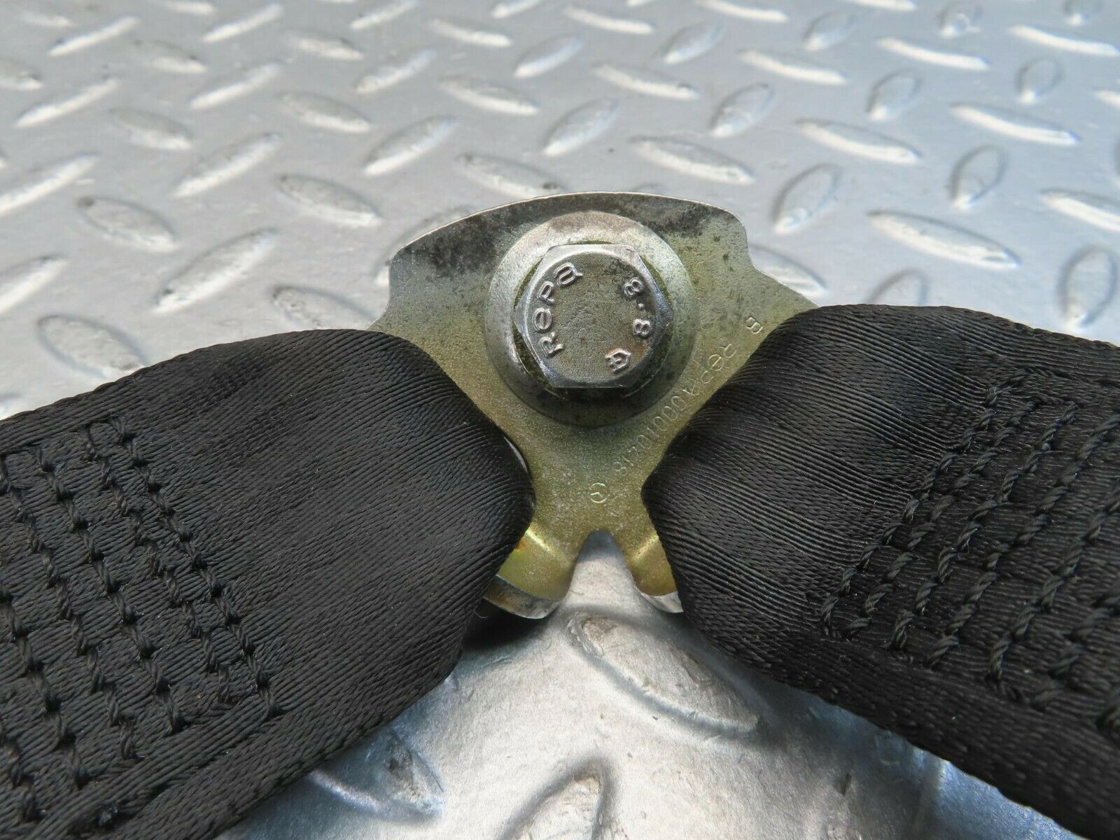 11435 Mercedes-Benz C123 230CE Rear Middle Seat Belt With Buckle 1236803988