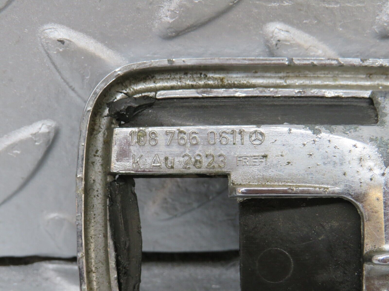 35693 Mercedes-Benz W108 Chrome Frame For Door Opener Right 1087660611