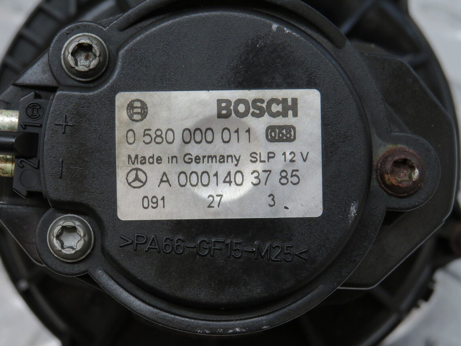 34945 Mercedes-Benz W210 320E Secondary Air Pump Bosch 0001403785 0580000011