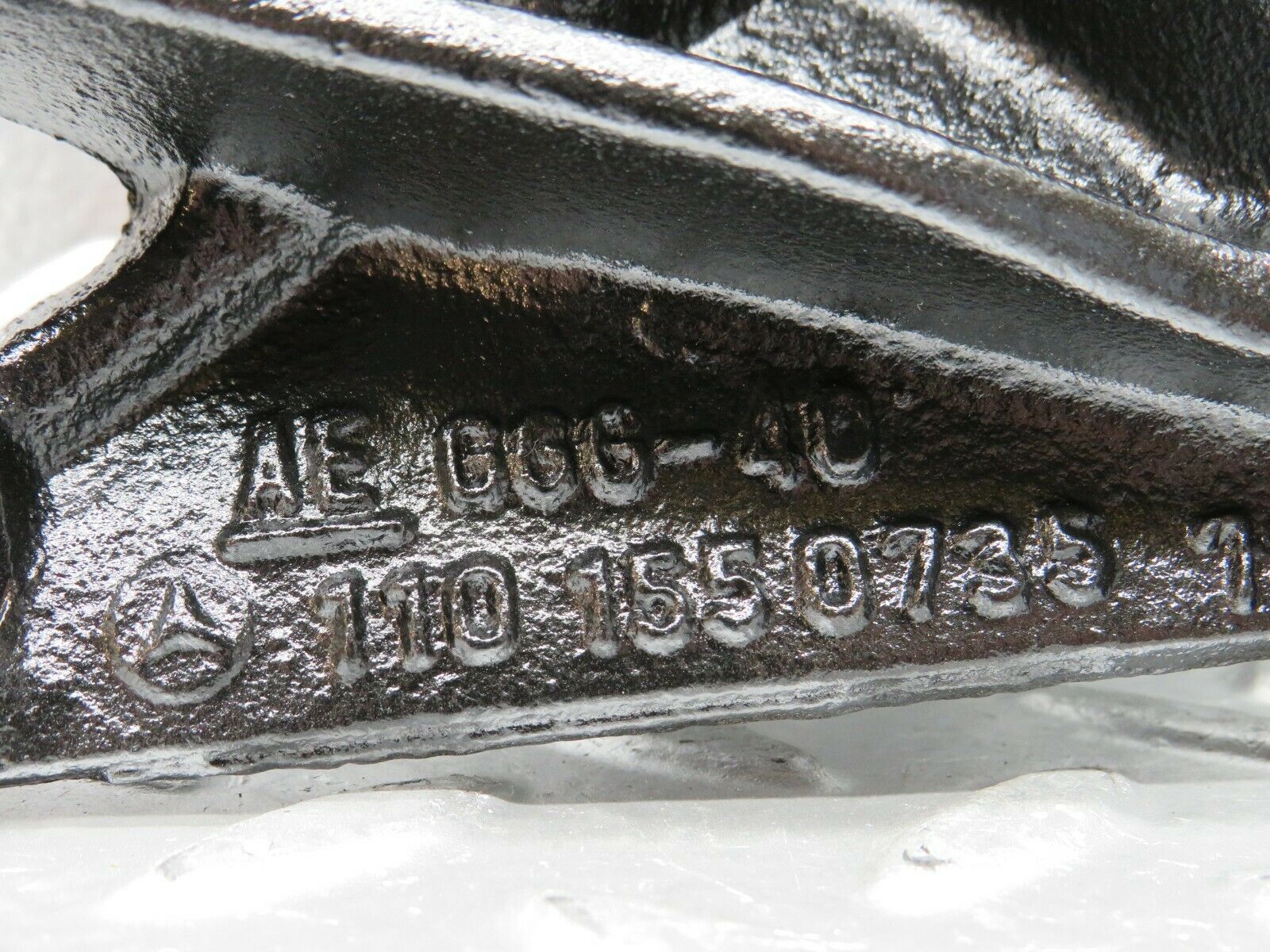 24087 Mercedes-Benz W123 280E Alternator Generator Bracket 1101550735