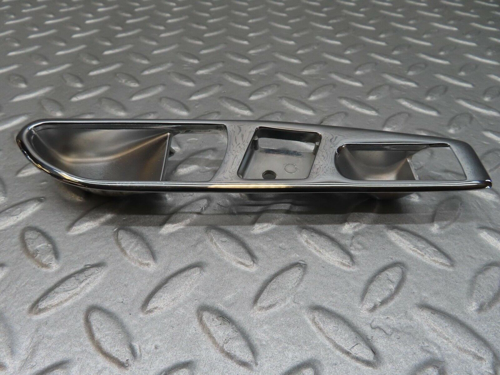 13979 Mercedes-Benz C107 280SLC Interior Door Handle Chrome Surround Left