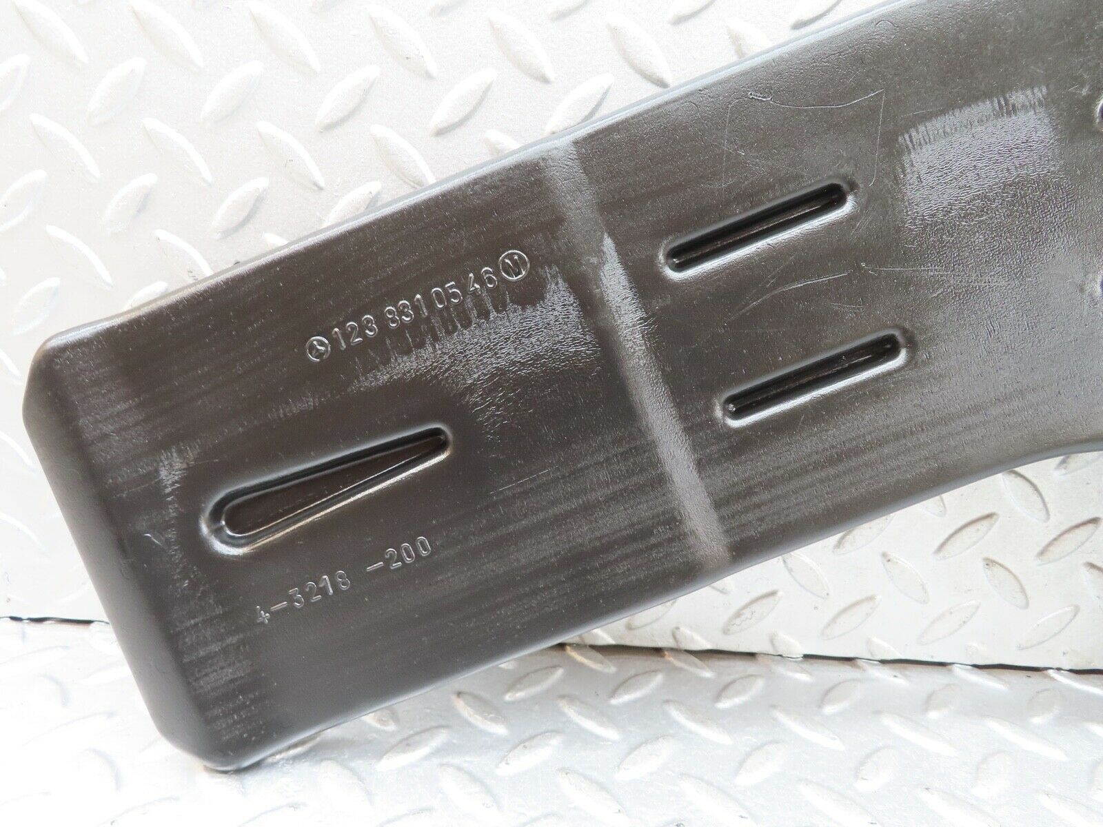 19044 Mercedes-Benz W123 300D Heating Air Duct Left Side 1238310546