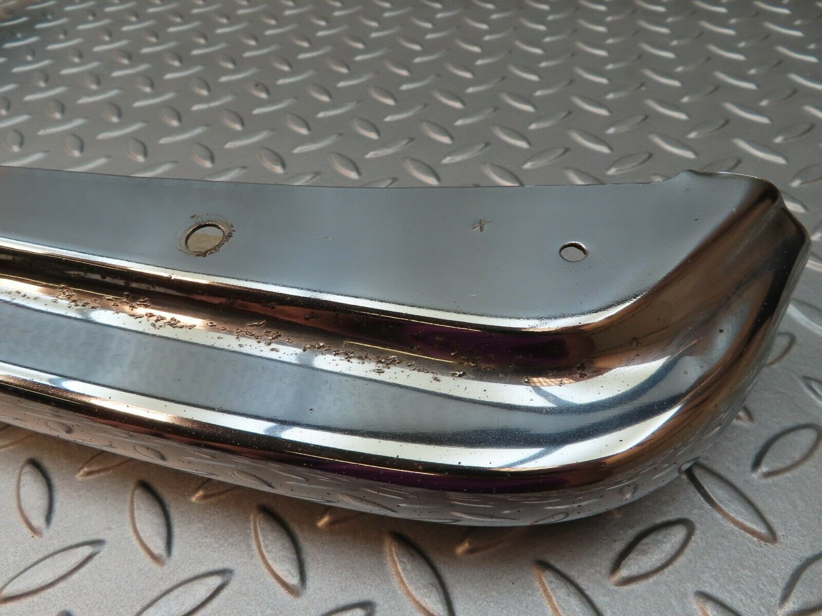 3472 Mercedes-Benz W108 280SE Front Left Upper Bumper Chrome