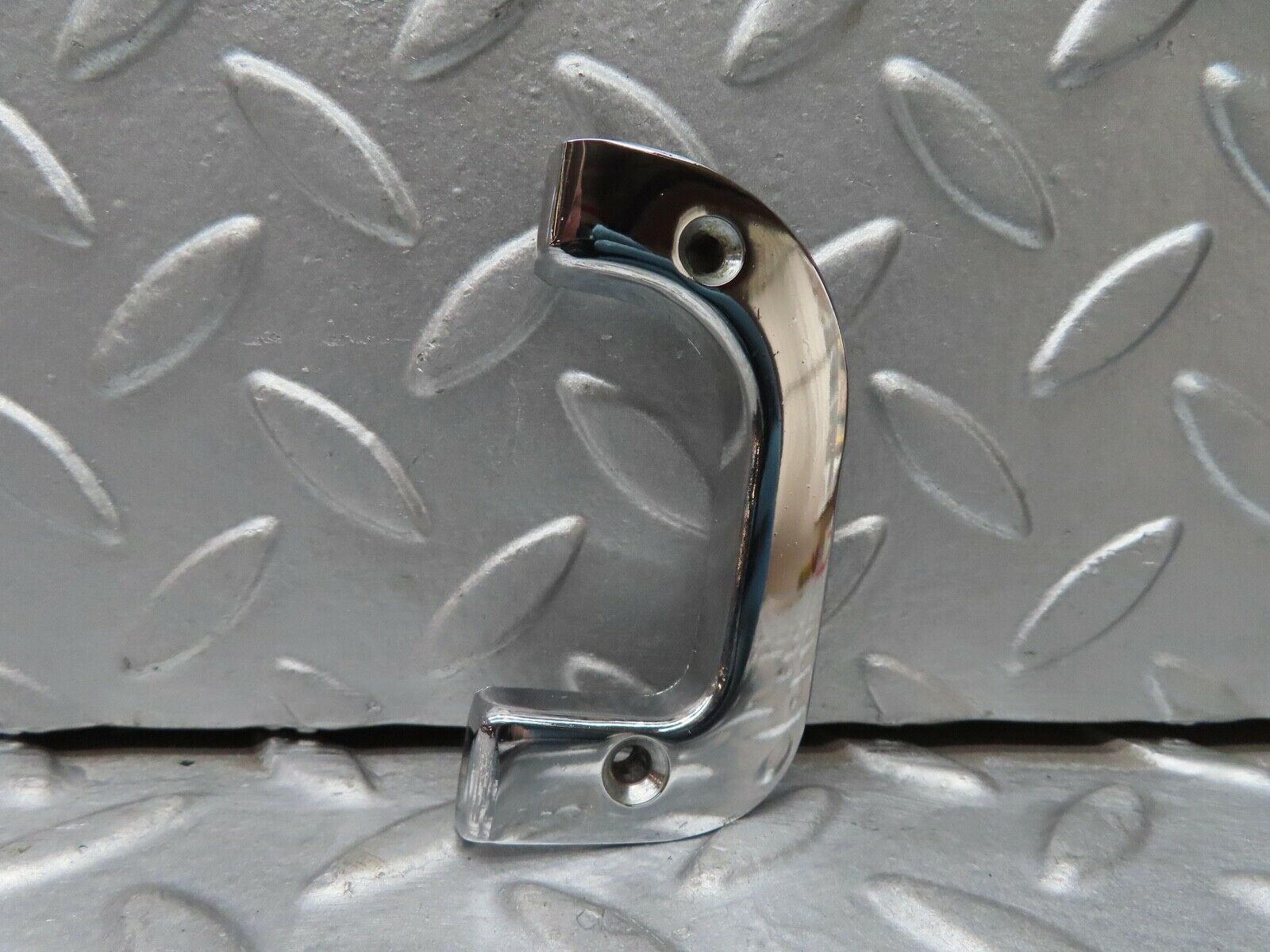 16983 Mercedes-Benz C123 280CE Coupe Left Chrome Door Latch Trim 1237230124