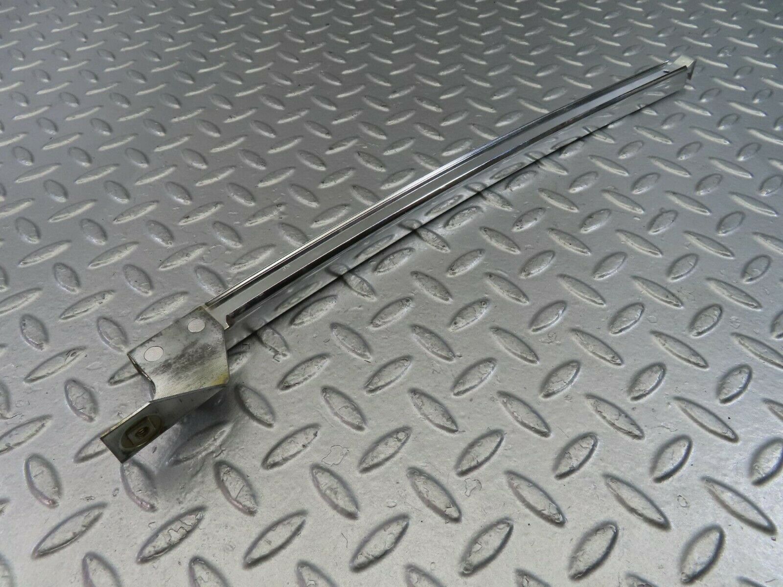 10840 Mercedes-Benz W123 230E Rear Left Chrome Window Channel
