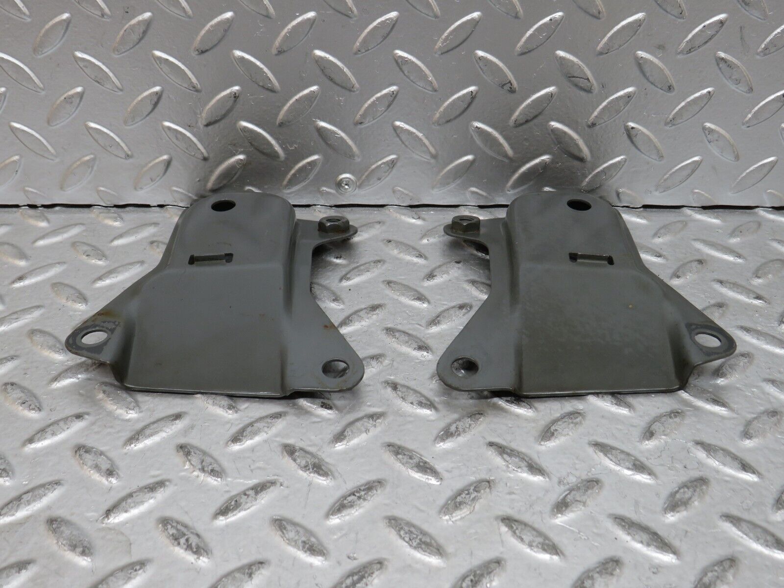 28358 Mercedes-Benz S123 240D Wagon Rear Seat Belt Bracket Pair