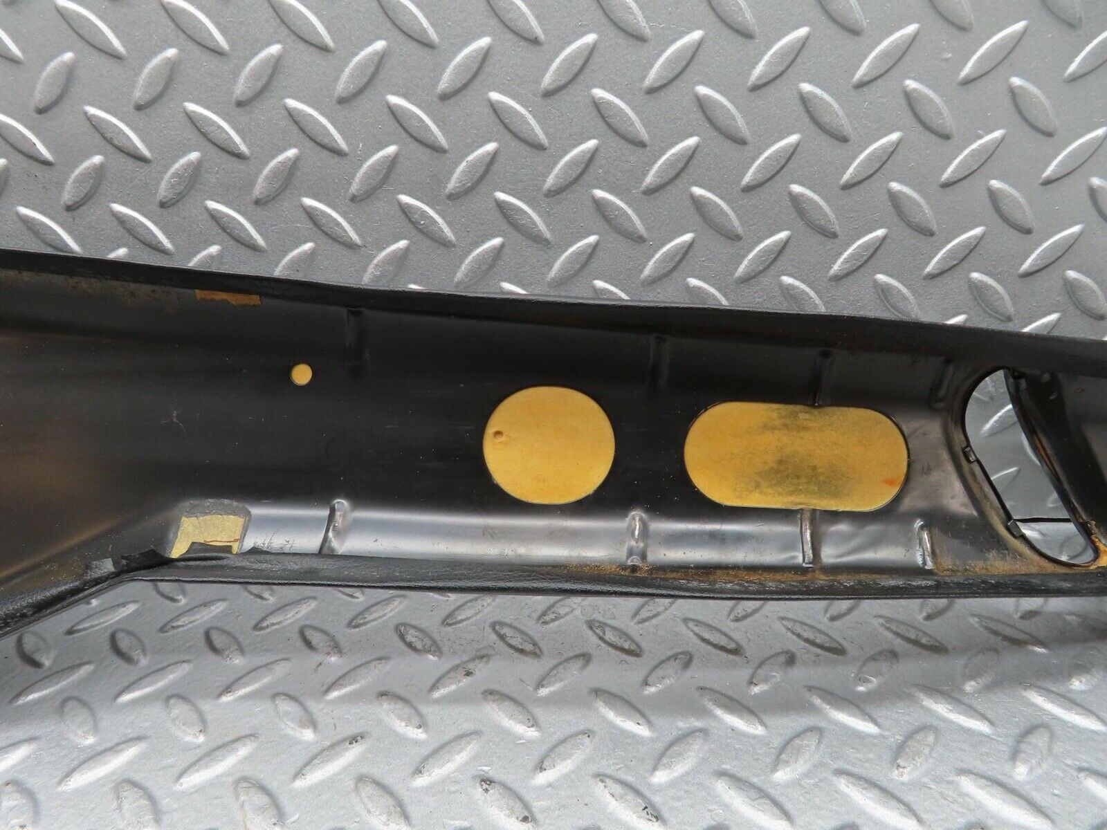 14231 Mercedes-Benz W116 350SE B Pillar Cover Right Side Black