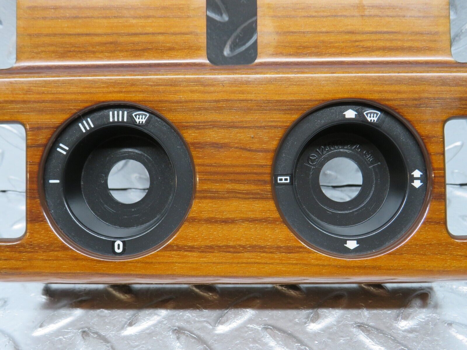 30350 Mercedes-Benz W124 230E Heater Control Panel Wood Trim